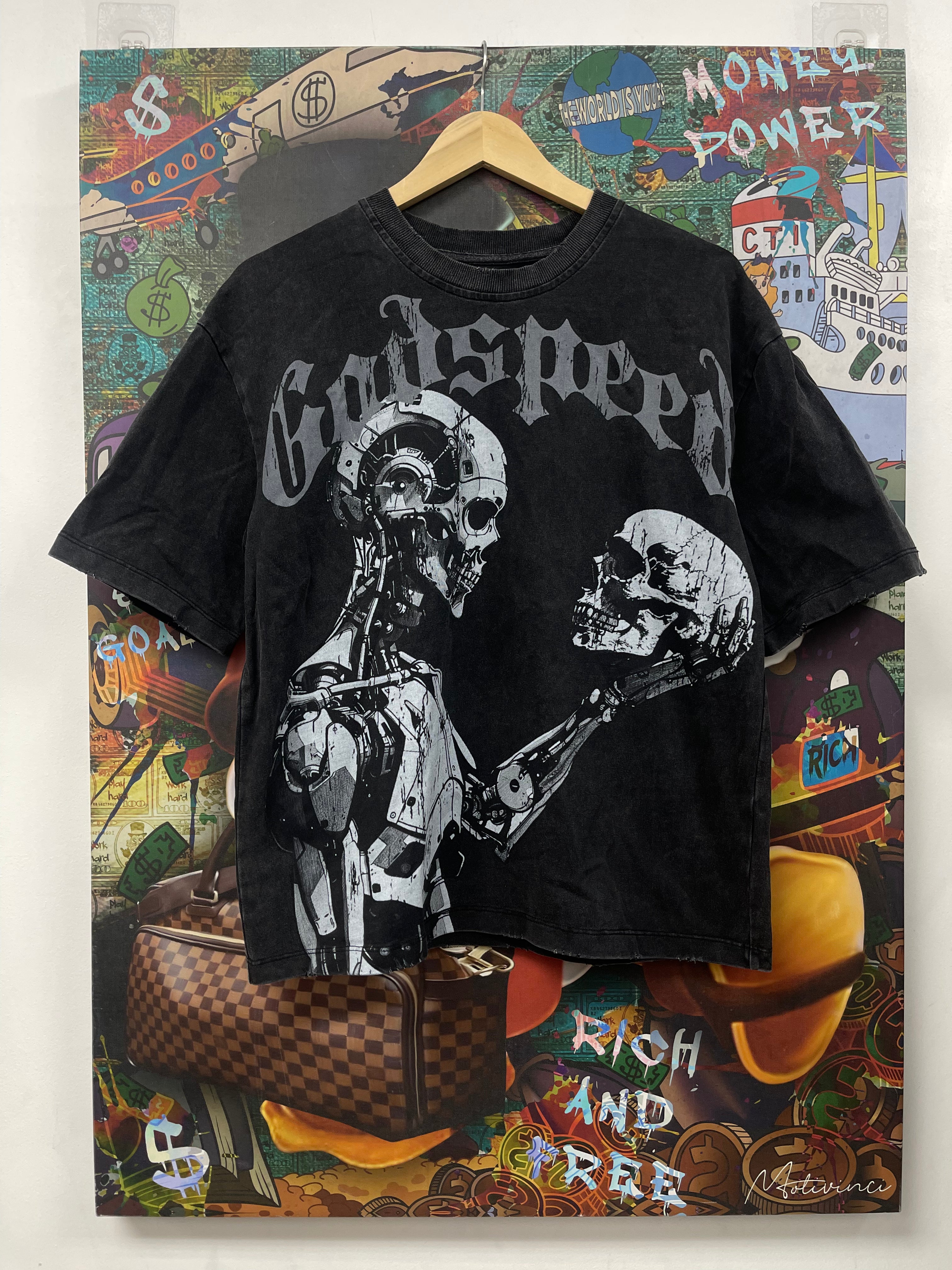 Godspeed Black Mankind VS AI Tee