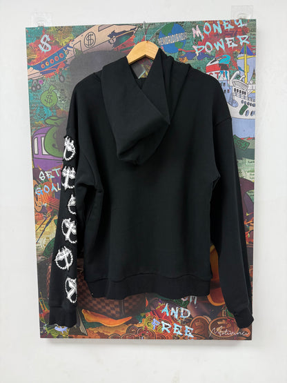 Lost Intricacy MITT Hoodie Black White (M L XL XXL) New