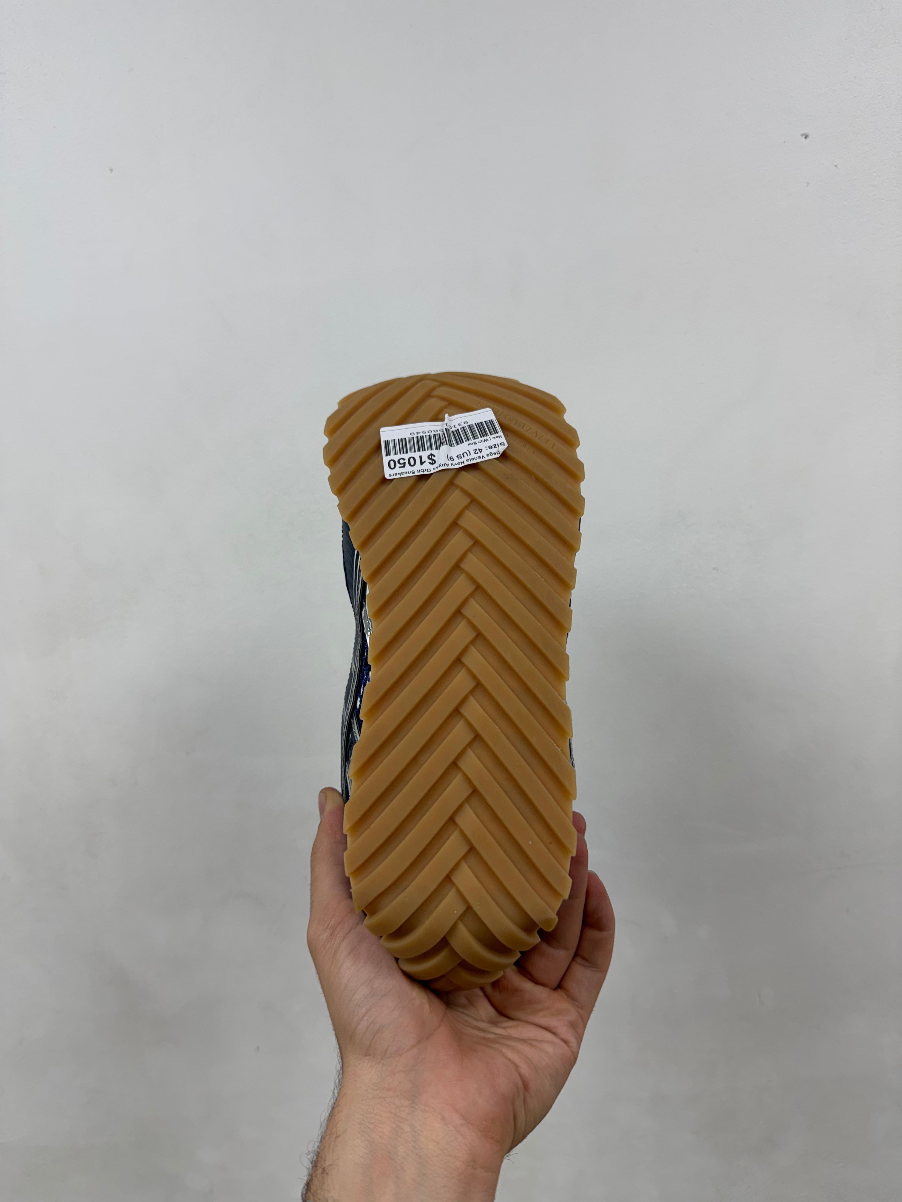 Bottega Veneta Navy Abyss Orbit Sneakers