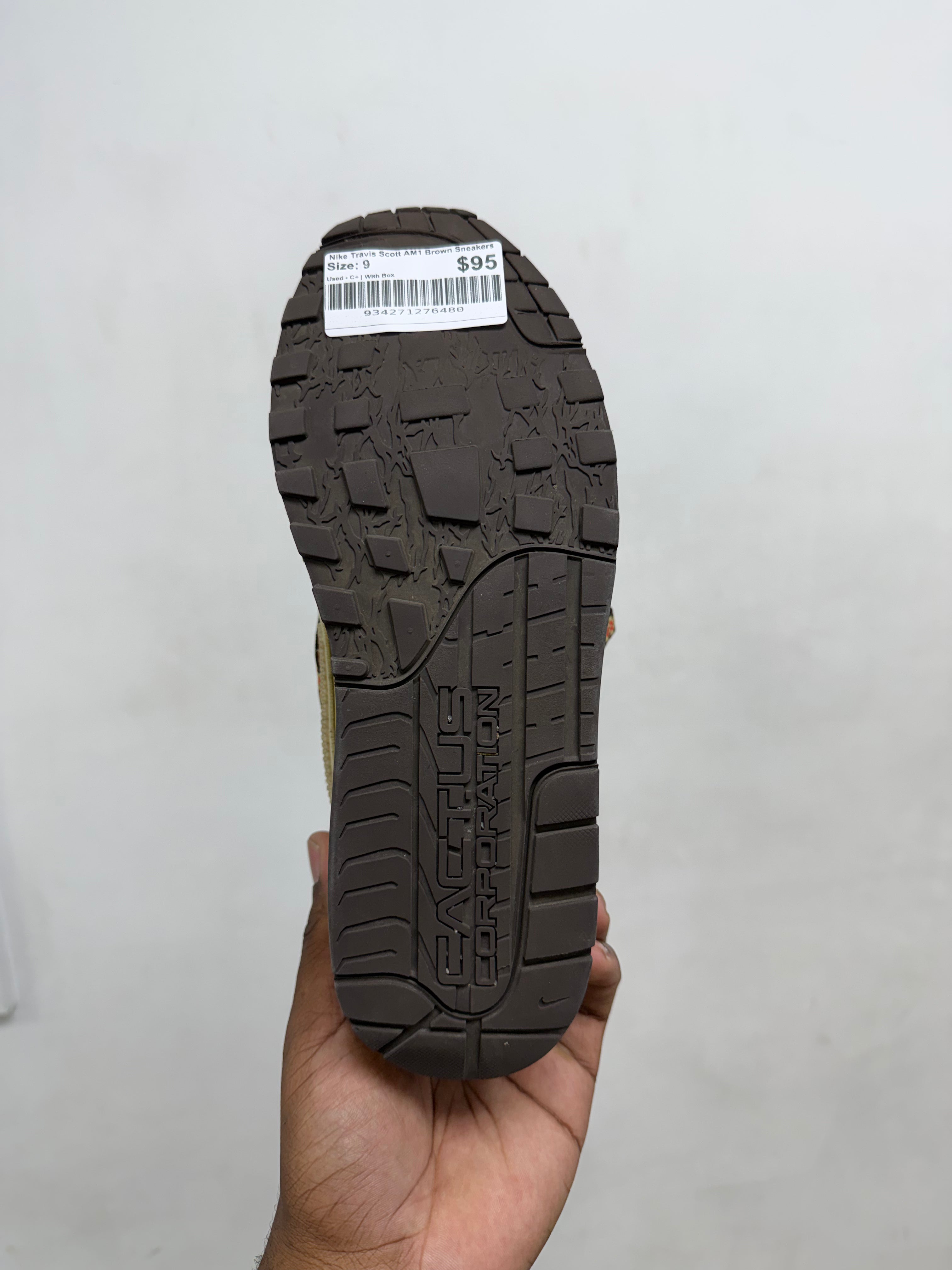 Nike Travis Scott AM1 Brown Sneakers