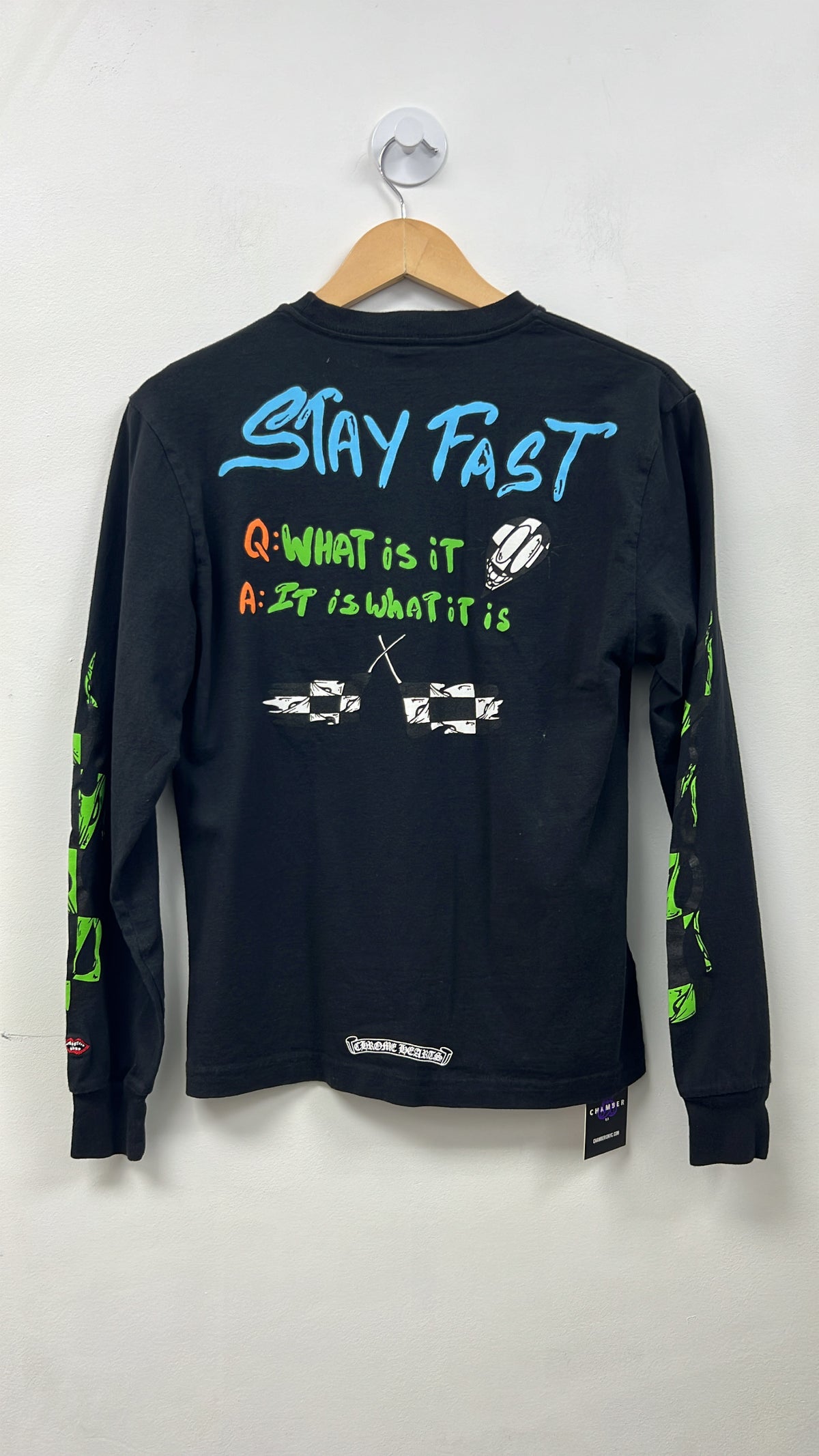 Chrome Hearts Matty Boy Black Sex Records Long Sleeve