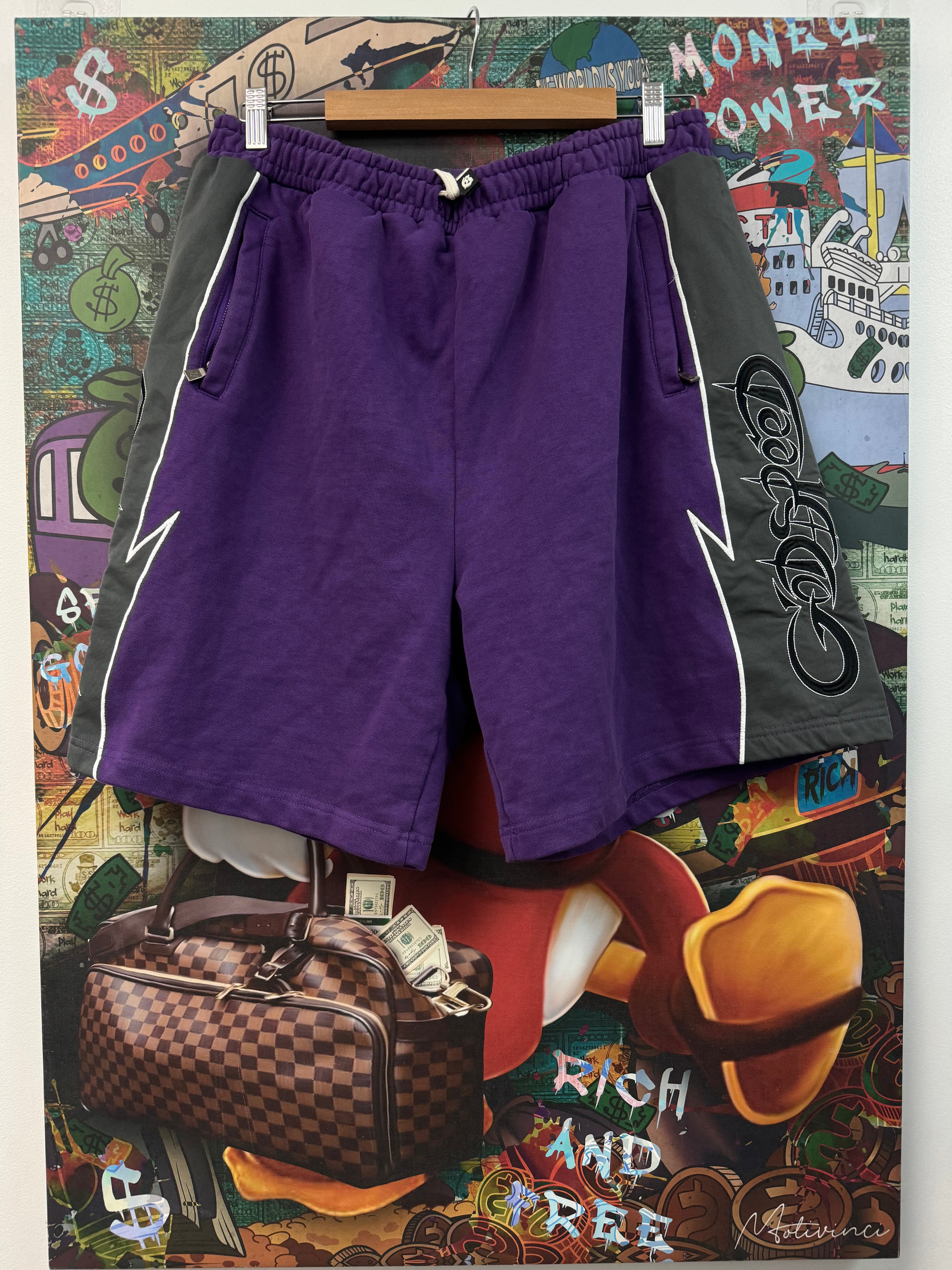 Godspeed Grape Halftime Shorts