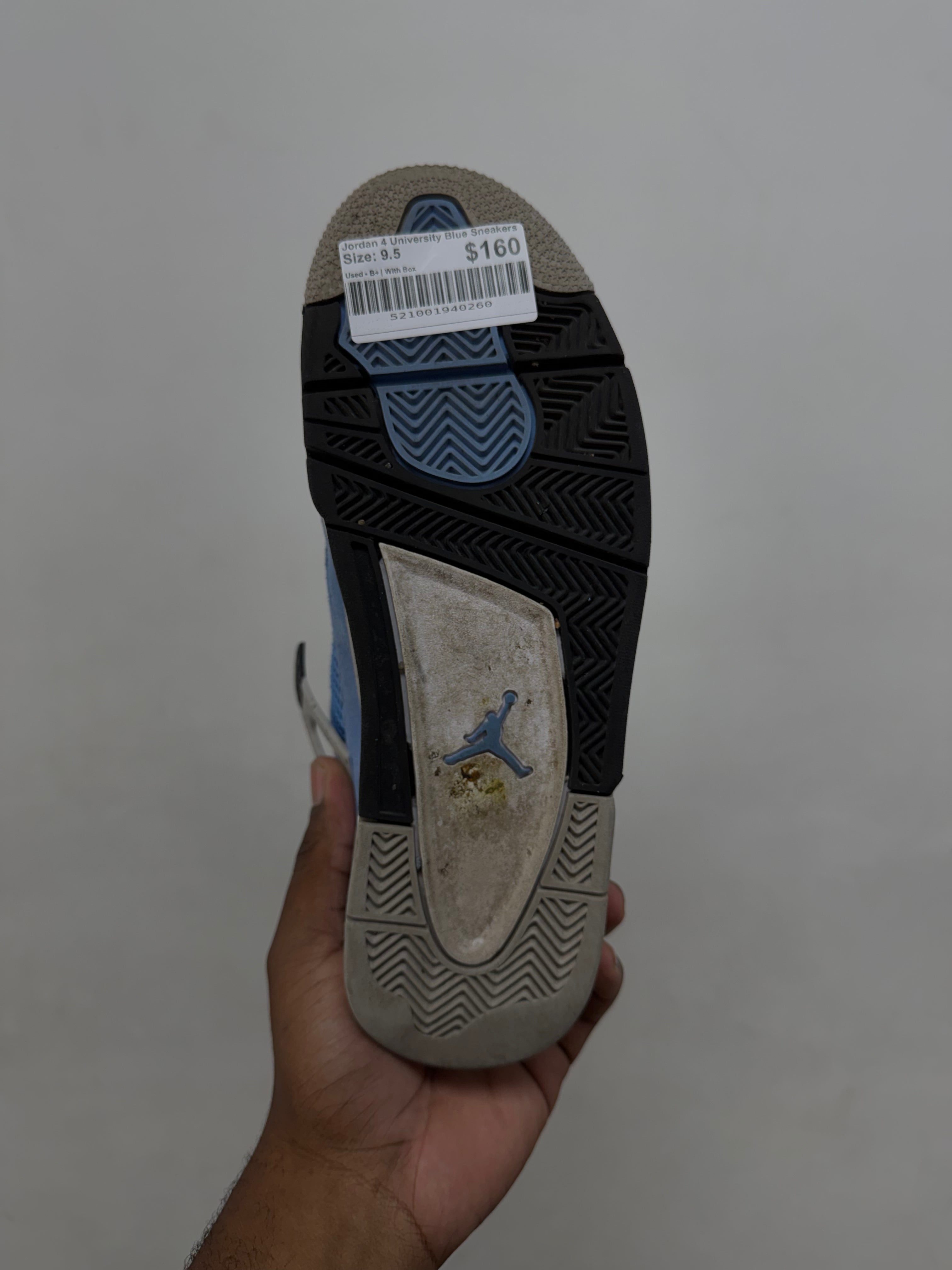 Jordan 4 University Blue Sneakers