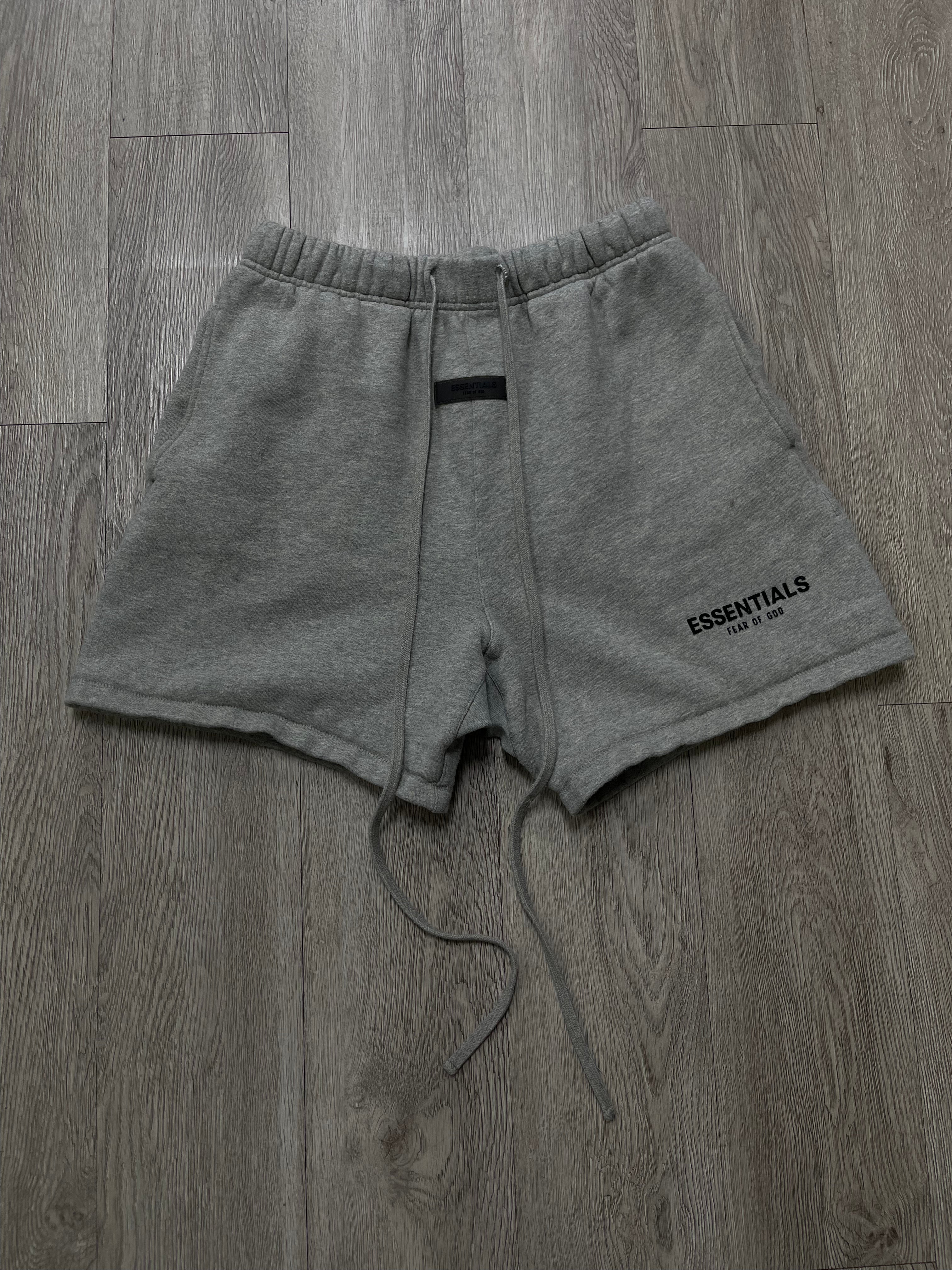 Essentials Dark Oatmeal Shorts