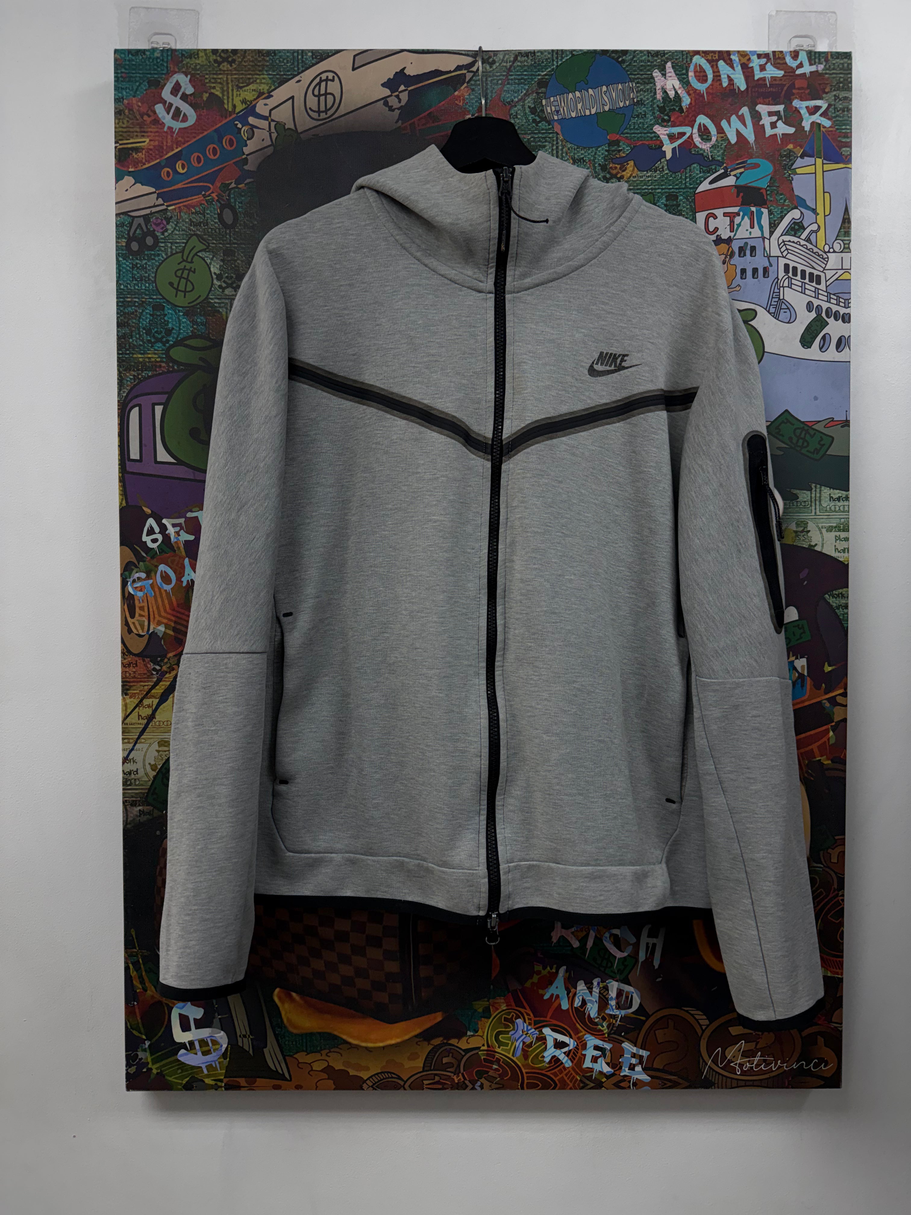 Nike Grey Tech Zip Up