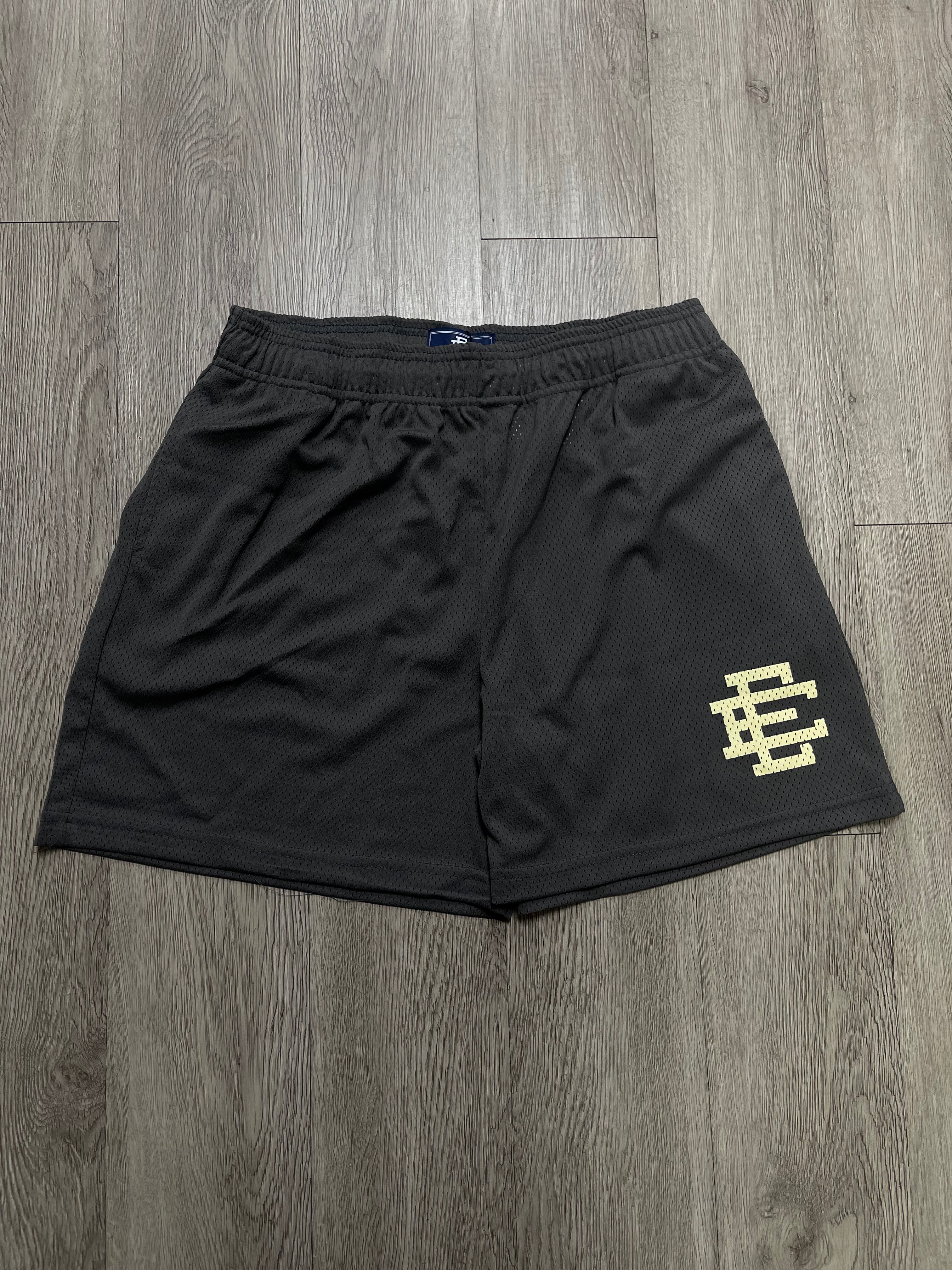 Eric Emanuel Stone Grey Cream Shorts