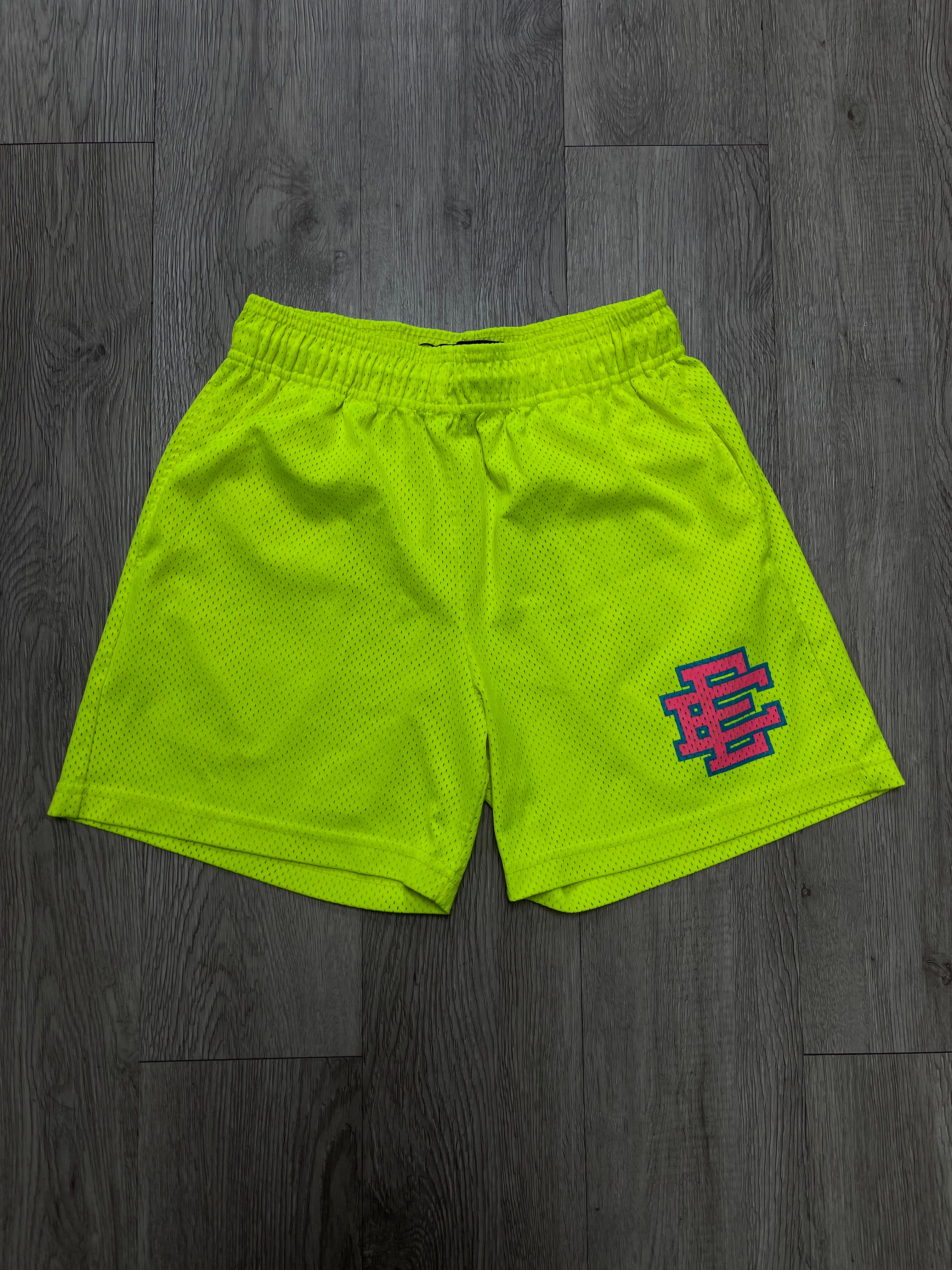 Eric Emanuel Lime Pink Shorts