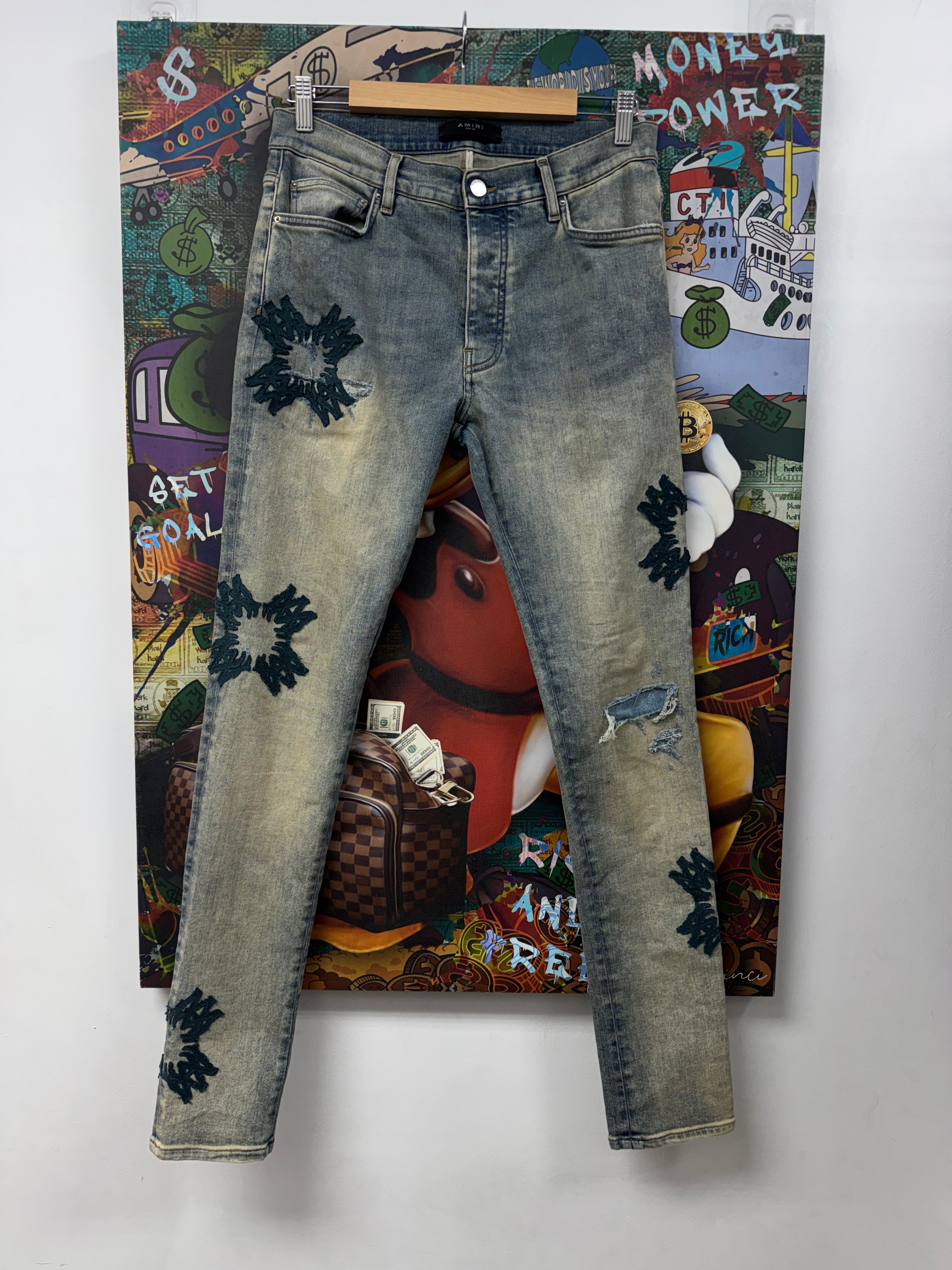 Amiri Vintage Wash Quad MA Jeans