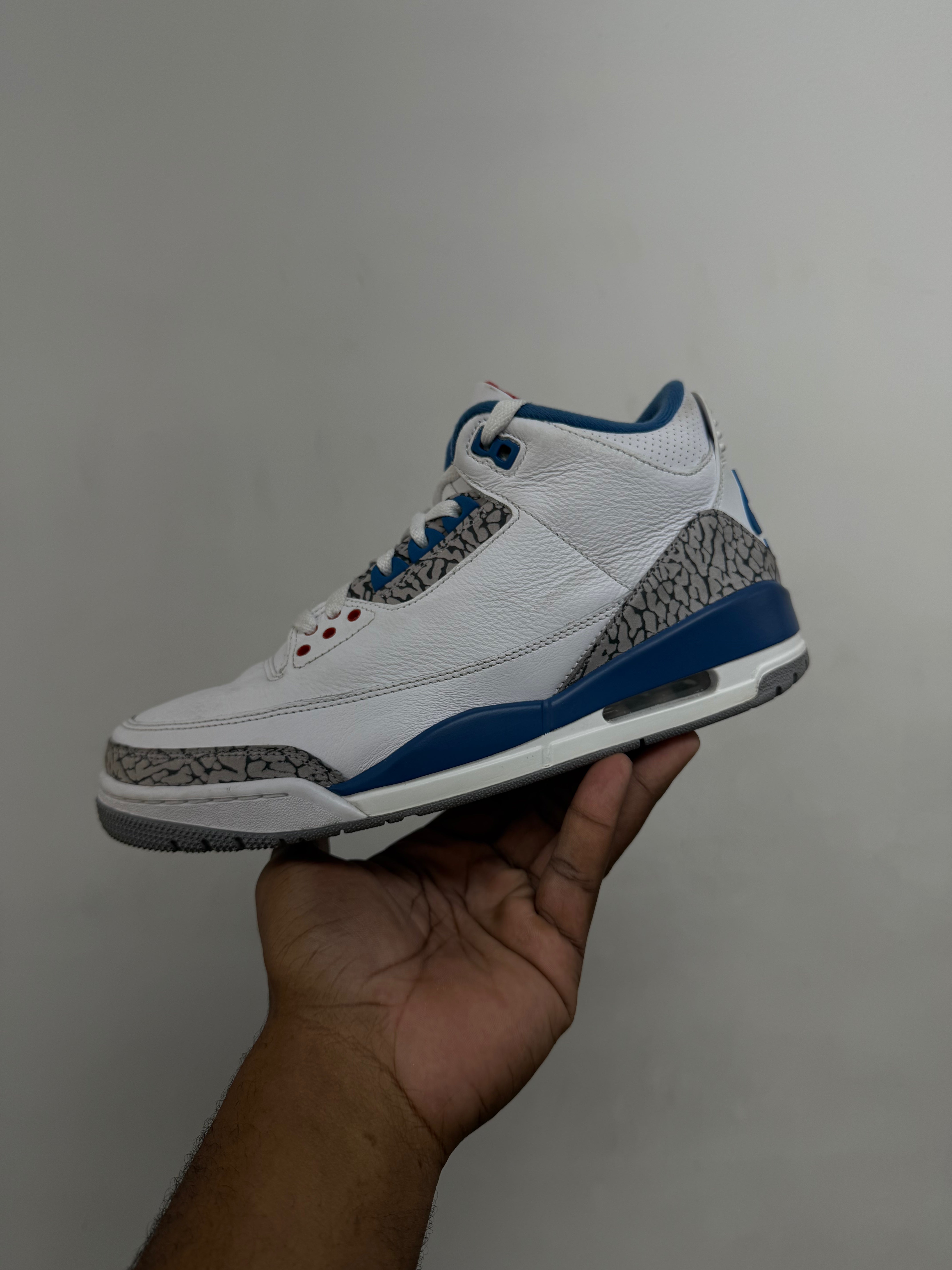Jordan 3 True Blue Sneakers