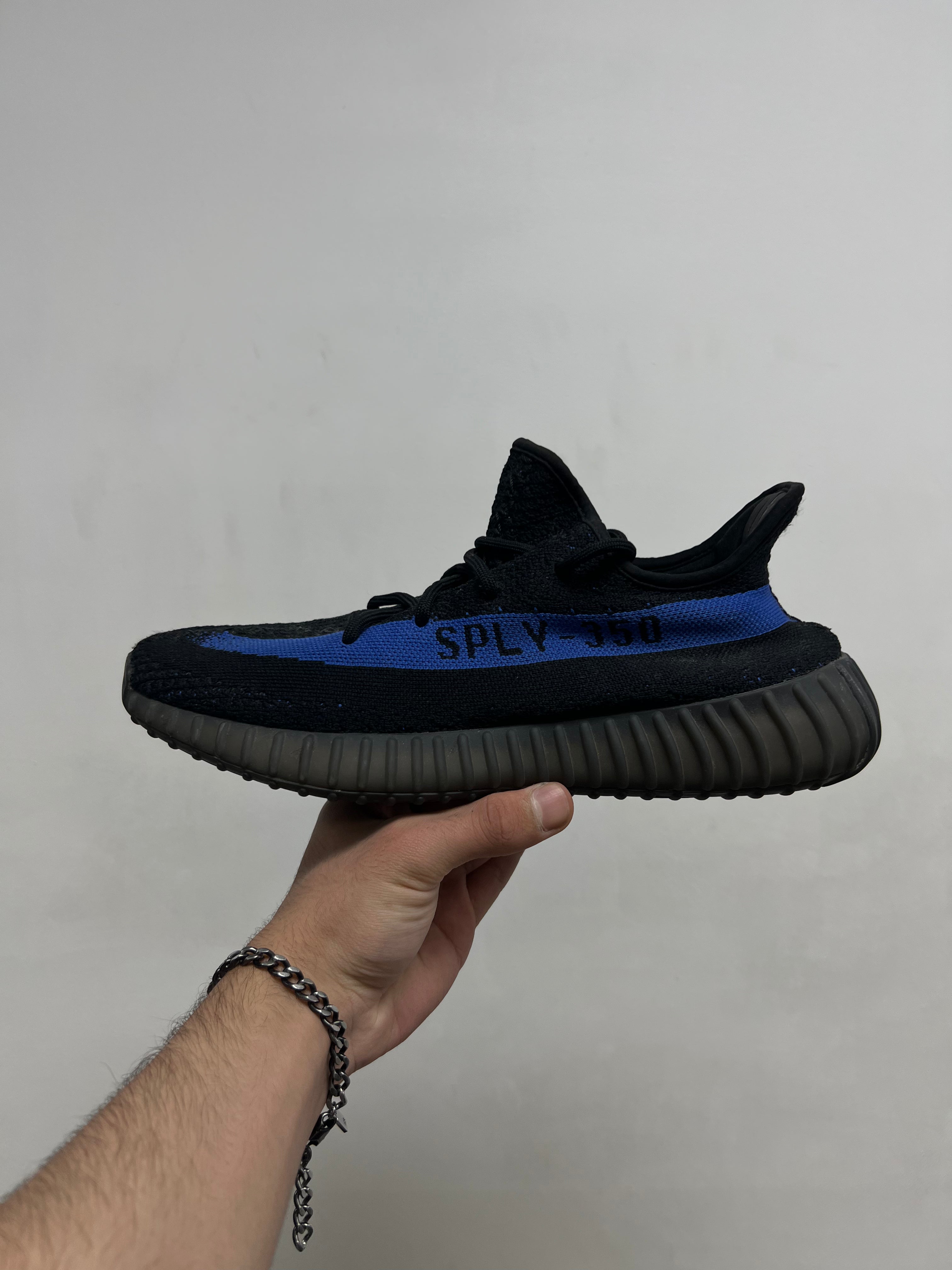 YZY 350 Dazzling Blue Sneakers