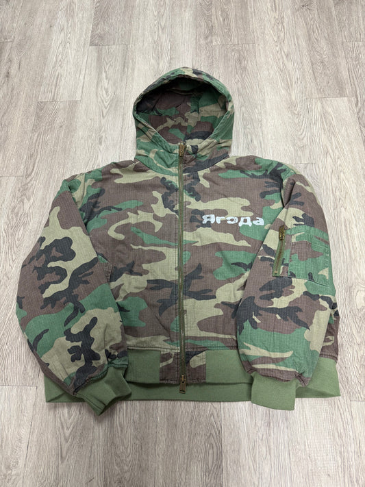 GV Gallery Camo Bomber Jacket