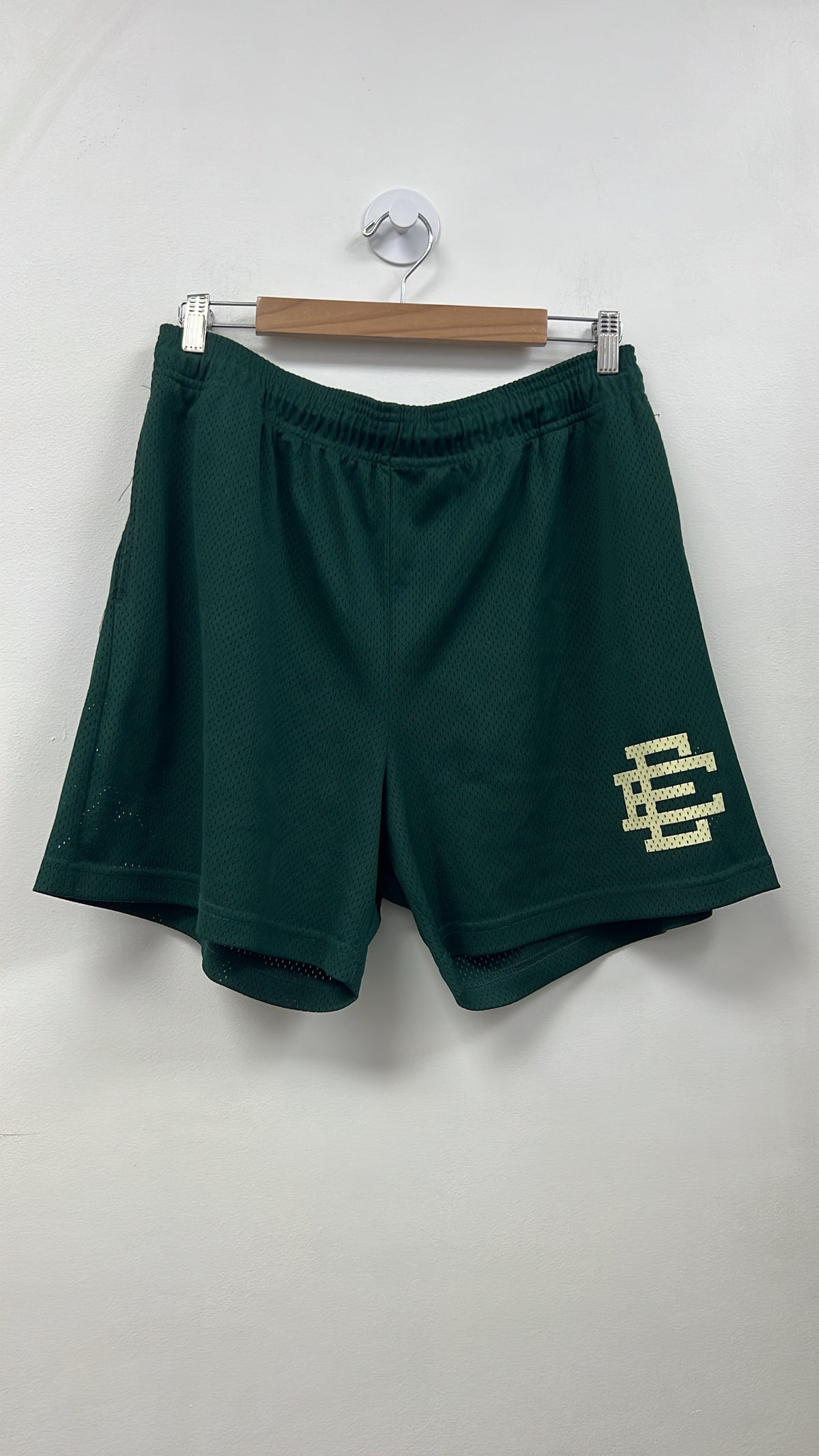 Eric Emanuel Green Cream Basics Shorts