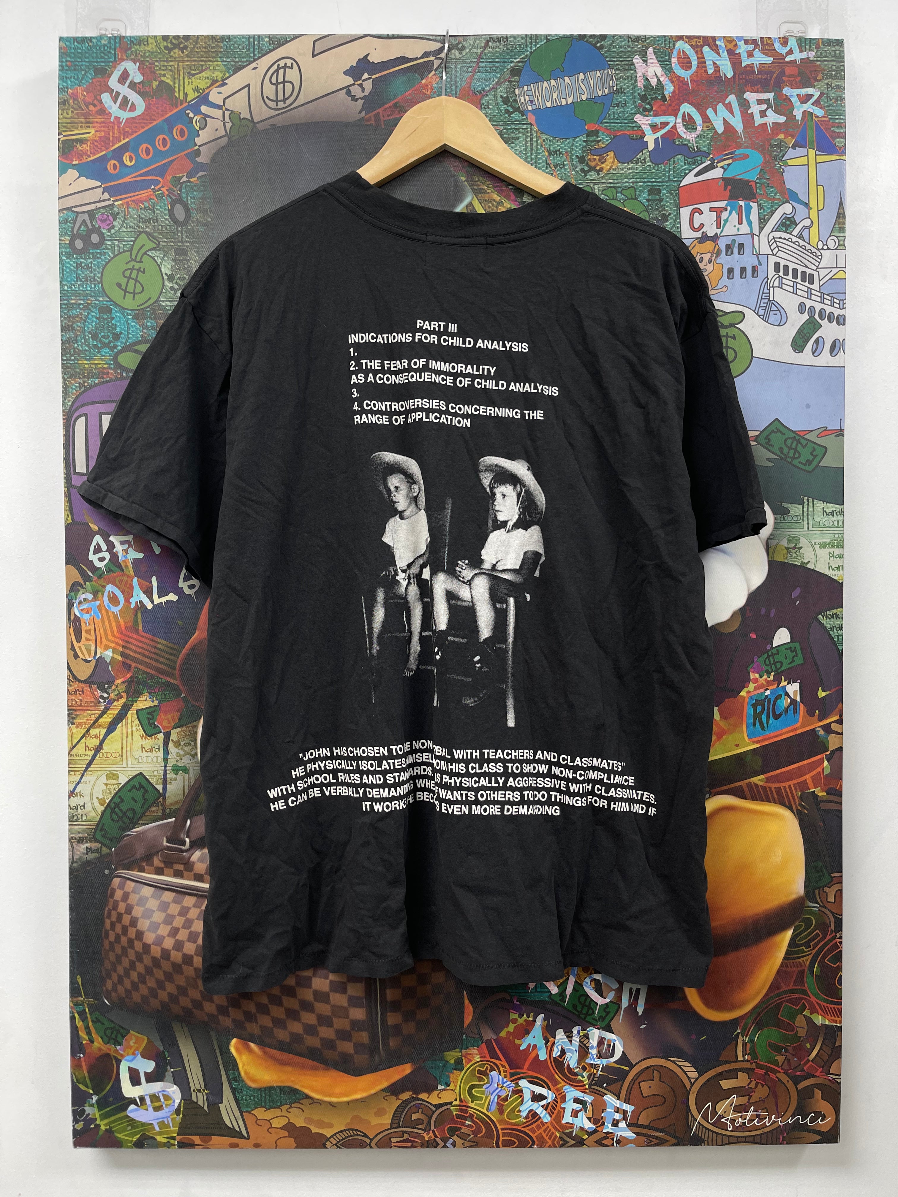 ENFANTS RICHES DÉPRIMÉS Grey Abnormalities In Eye Contact Tee