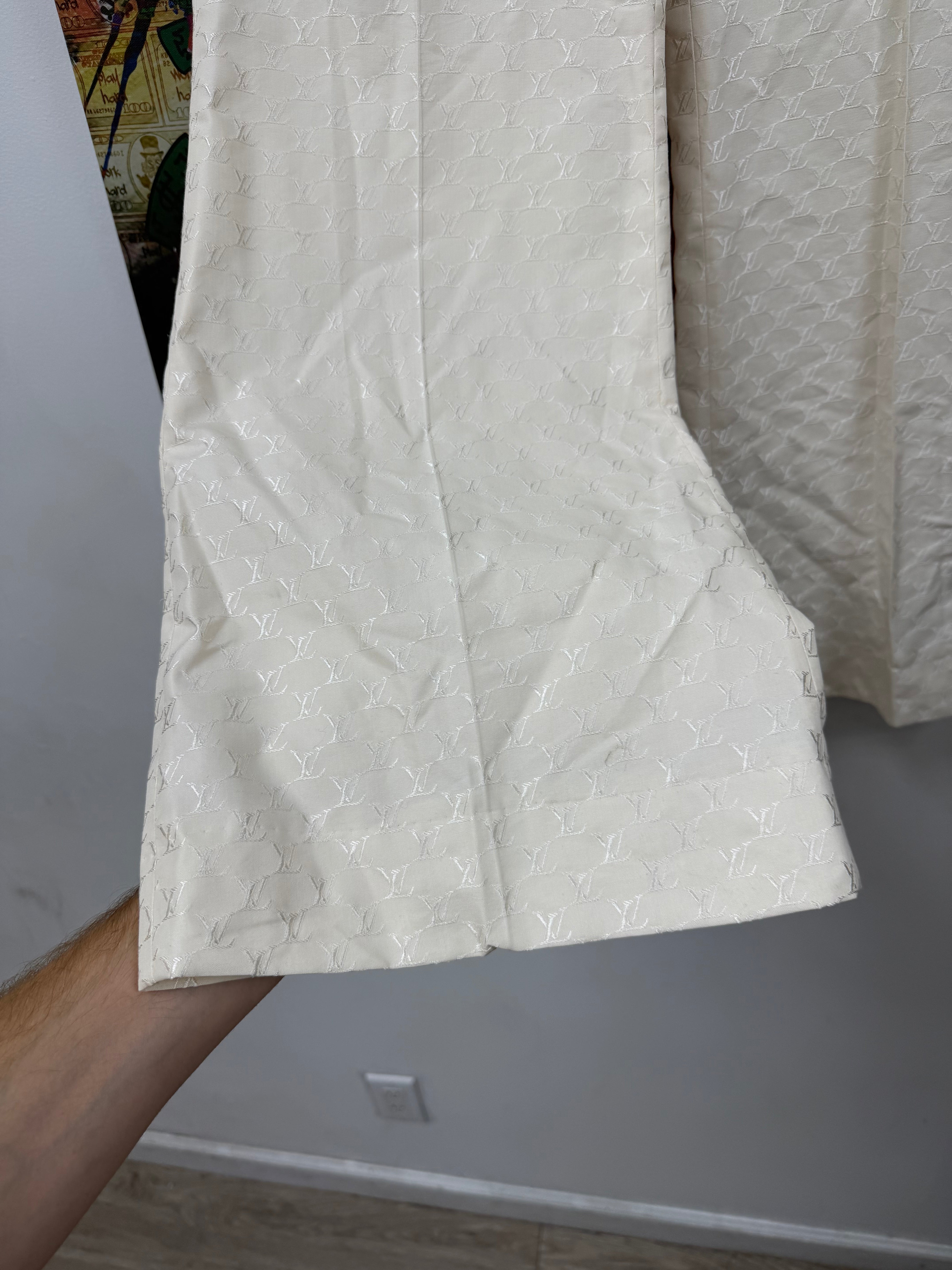 Louis Vuitton Tan Monogram Chino (Altered) Pants