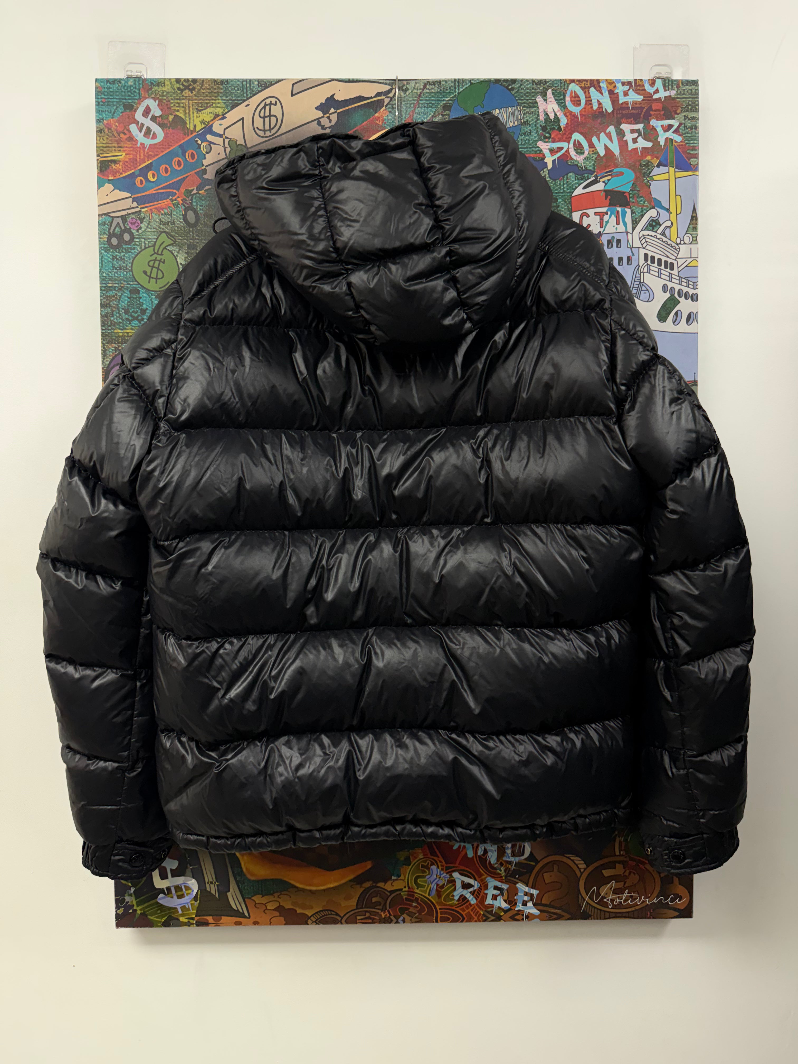 Moncler Black Maya Puffer Jacket