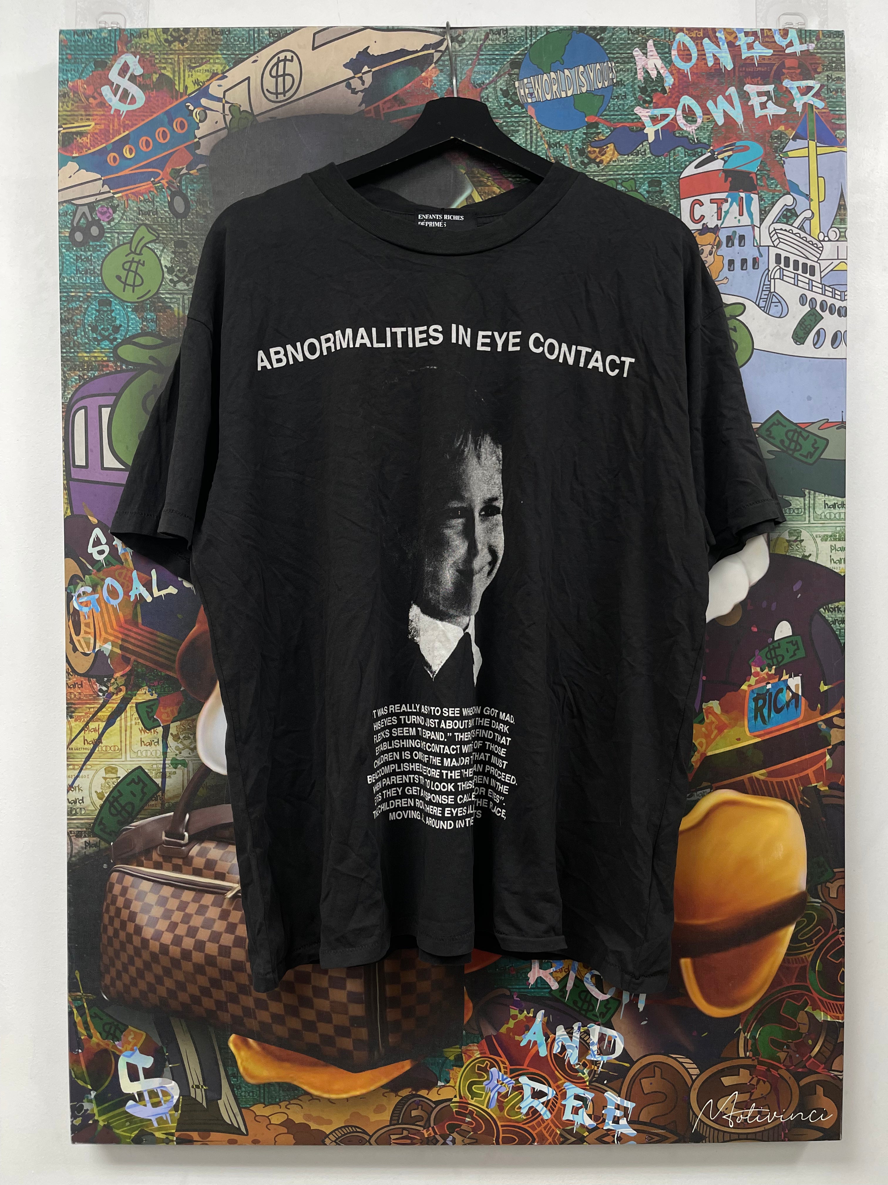ENFANTS RICHES DÉPRIMÉS Grey Abormalities In Eye Contact Tee