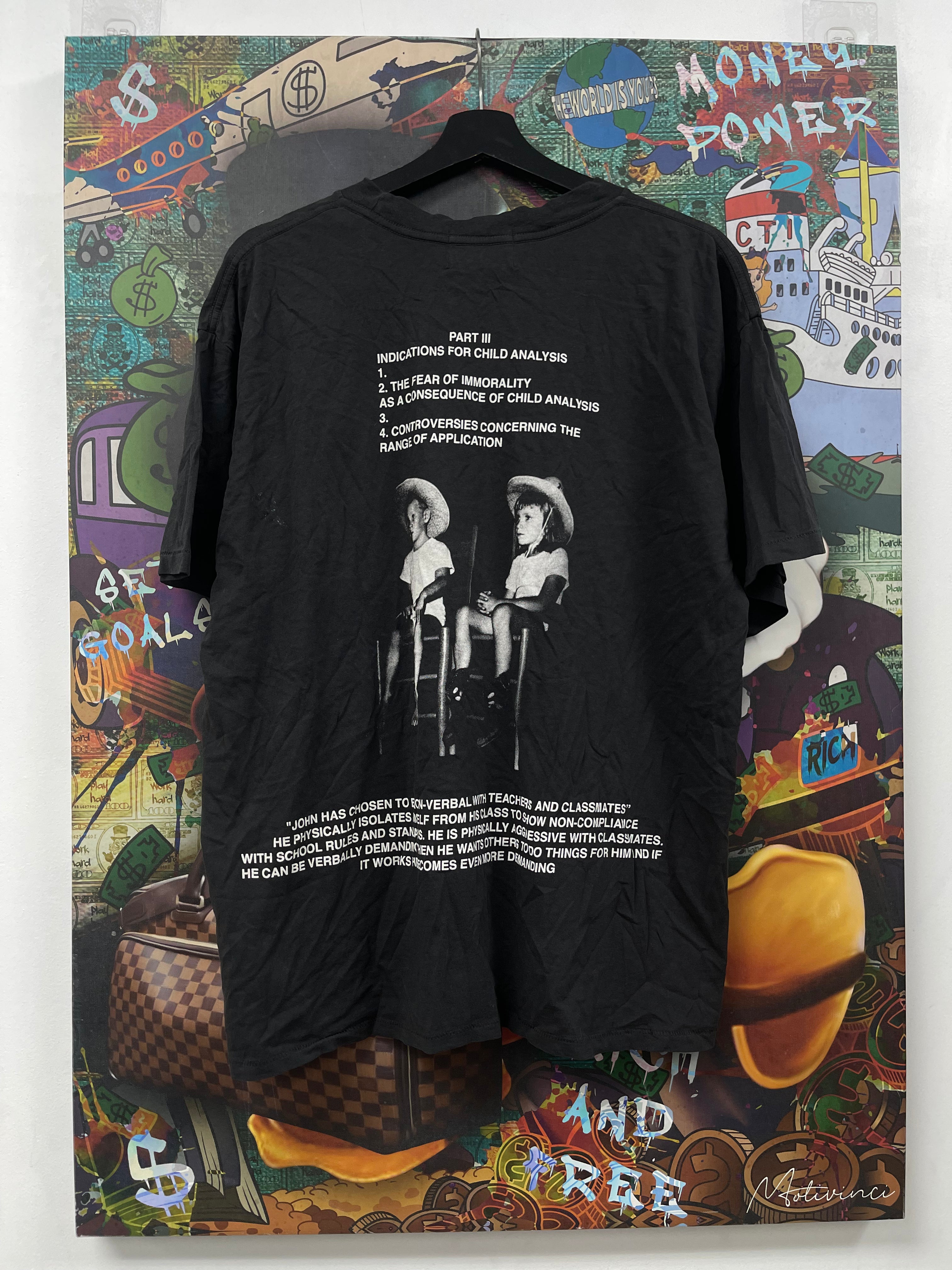 ENFANTS RICHES DÉPRIMÉS Grey Abormalities In Eye Contact Tee