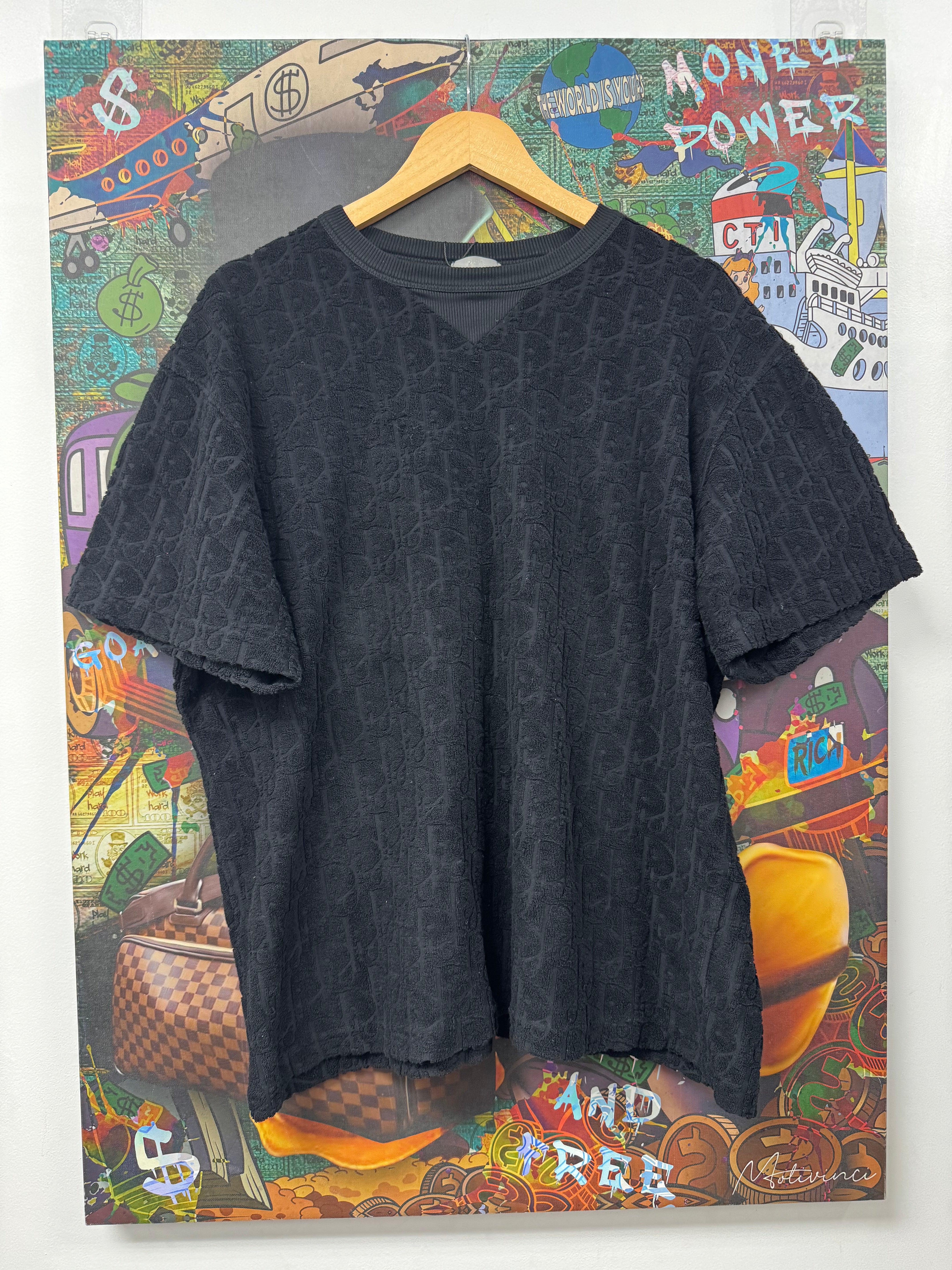 Dior Black Towel Tee