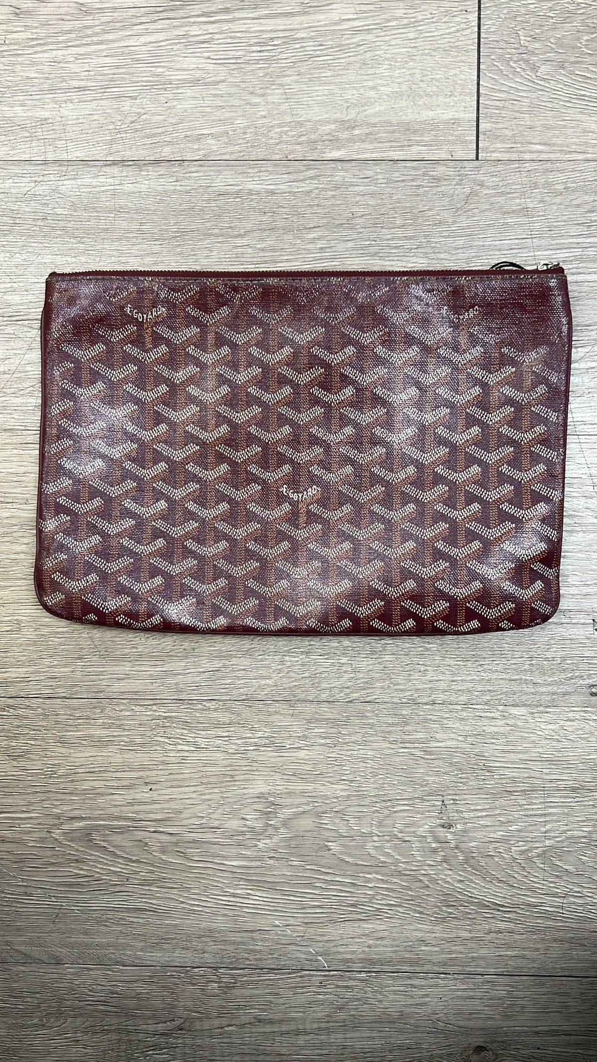 Goyard Burgundy Senat Bag
