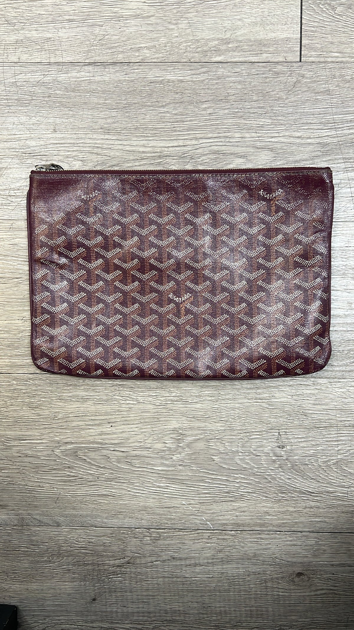 Goyard Burgundy Senat Bag