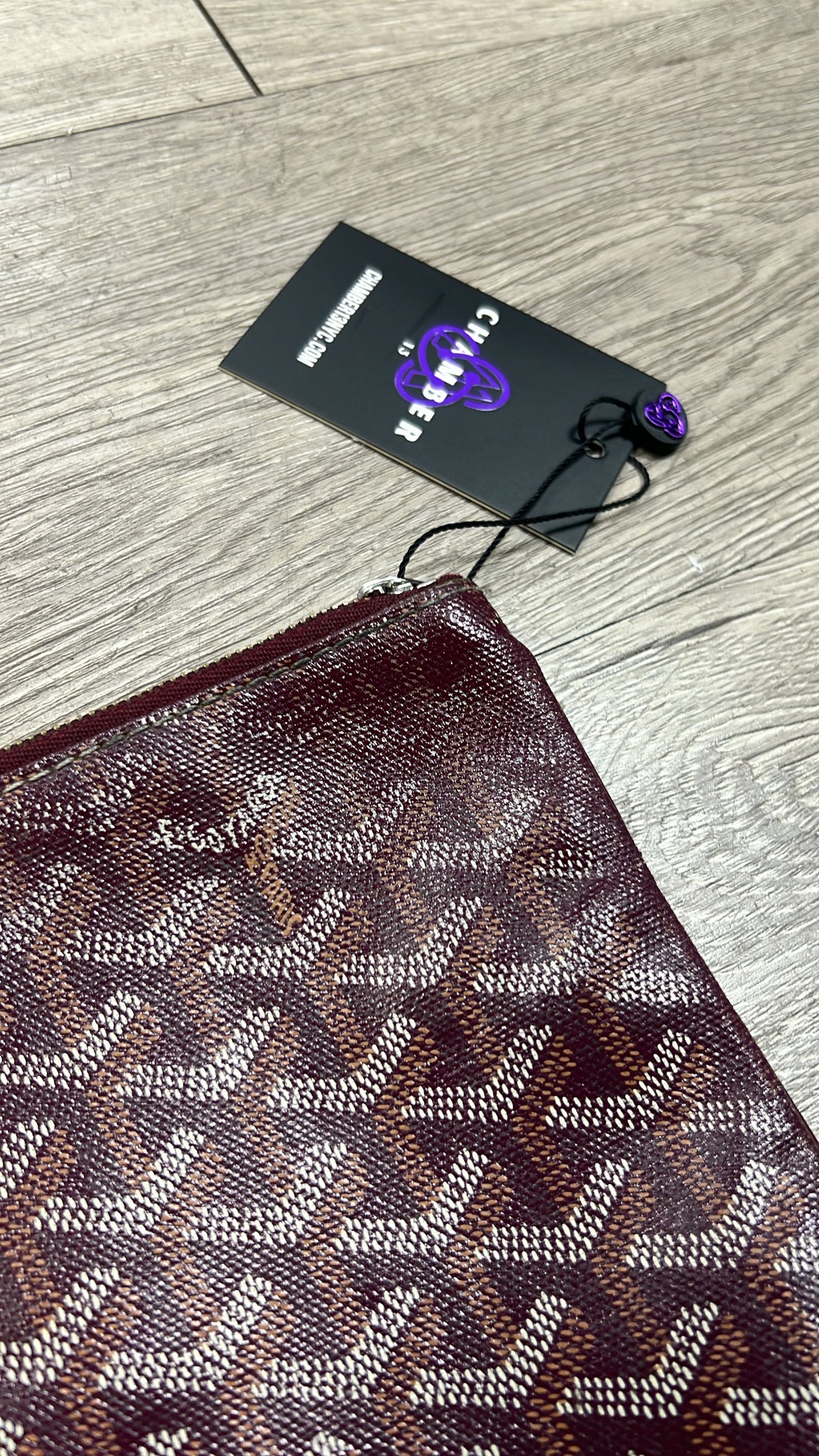 Goyard Burgundy Senat Bag