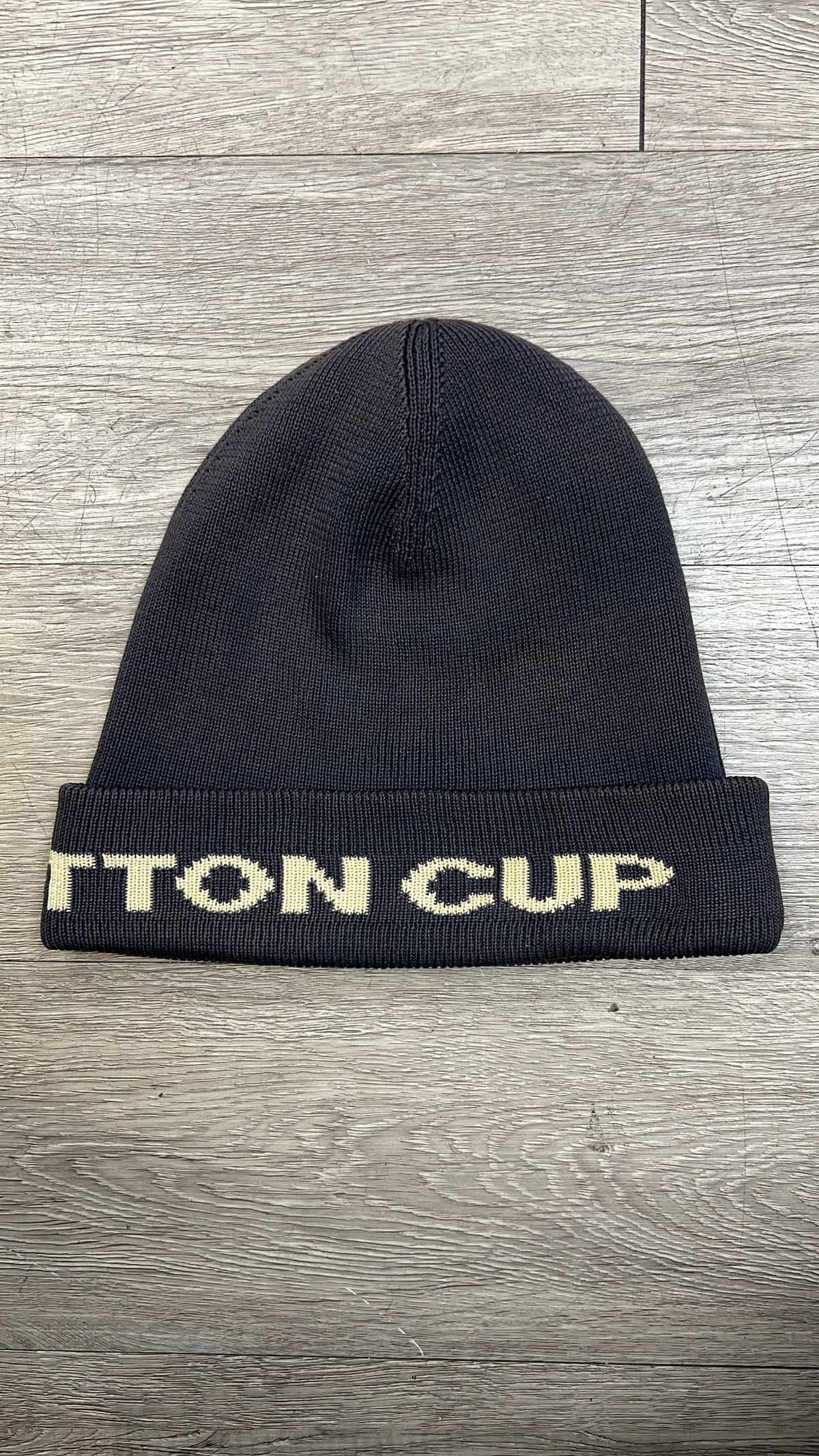Louis Vuitton Grey Cup Logo (Sunfaded) Beanie