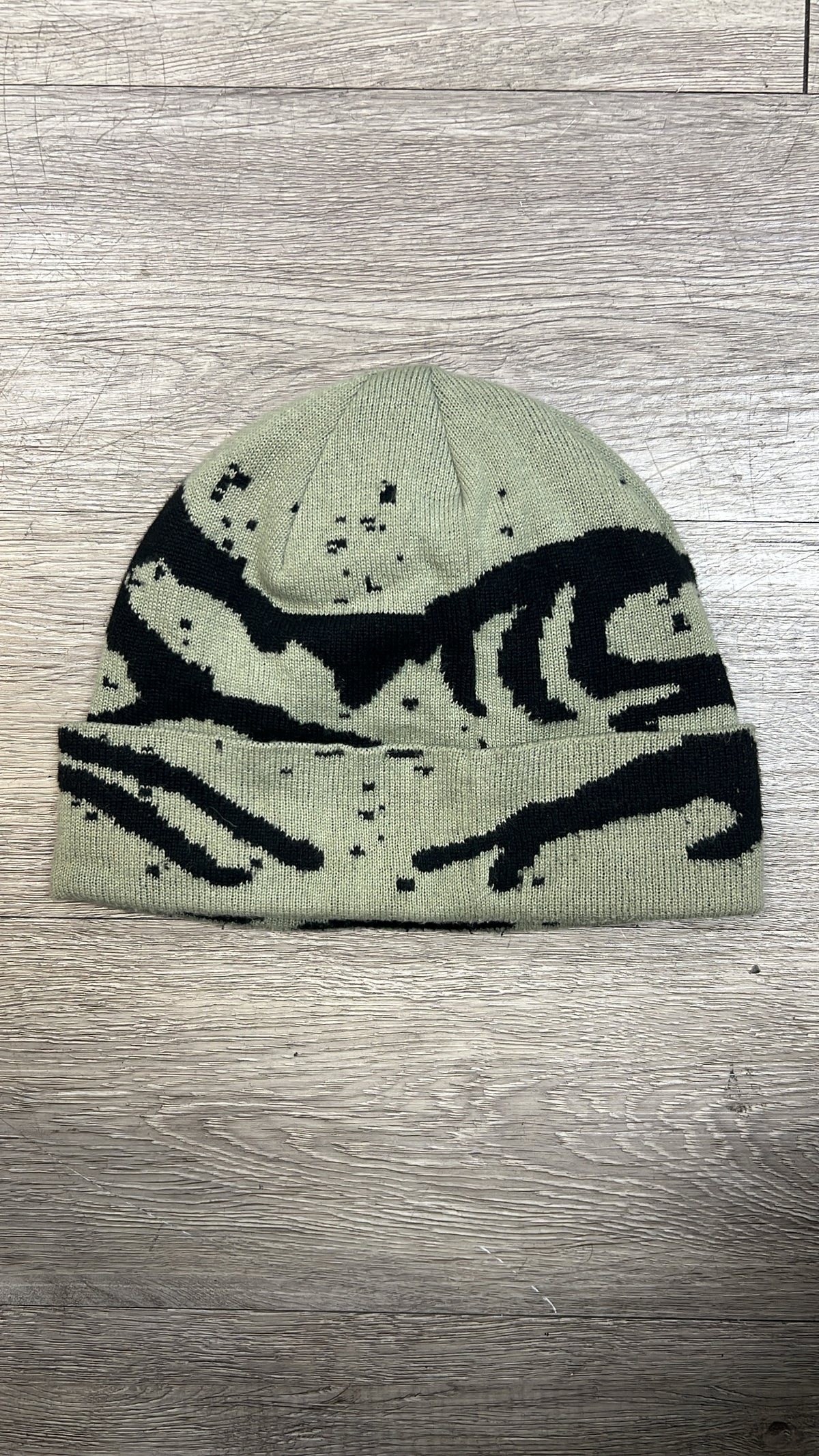 Arcteryx Olive Black Logo Beanie