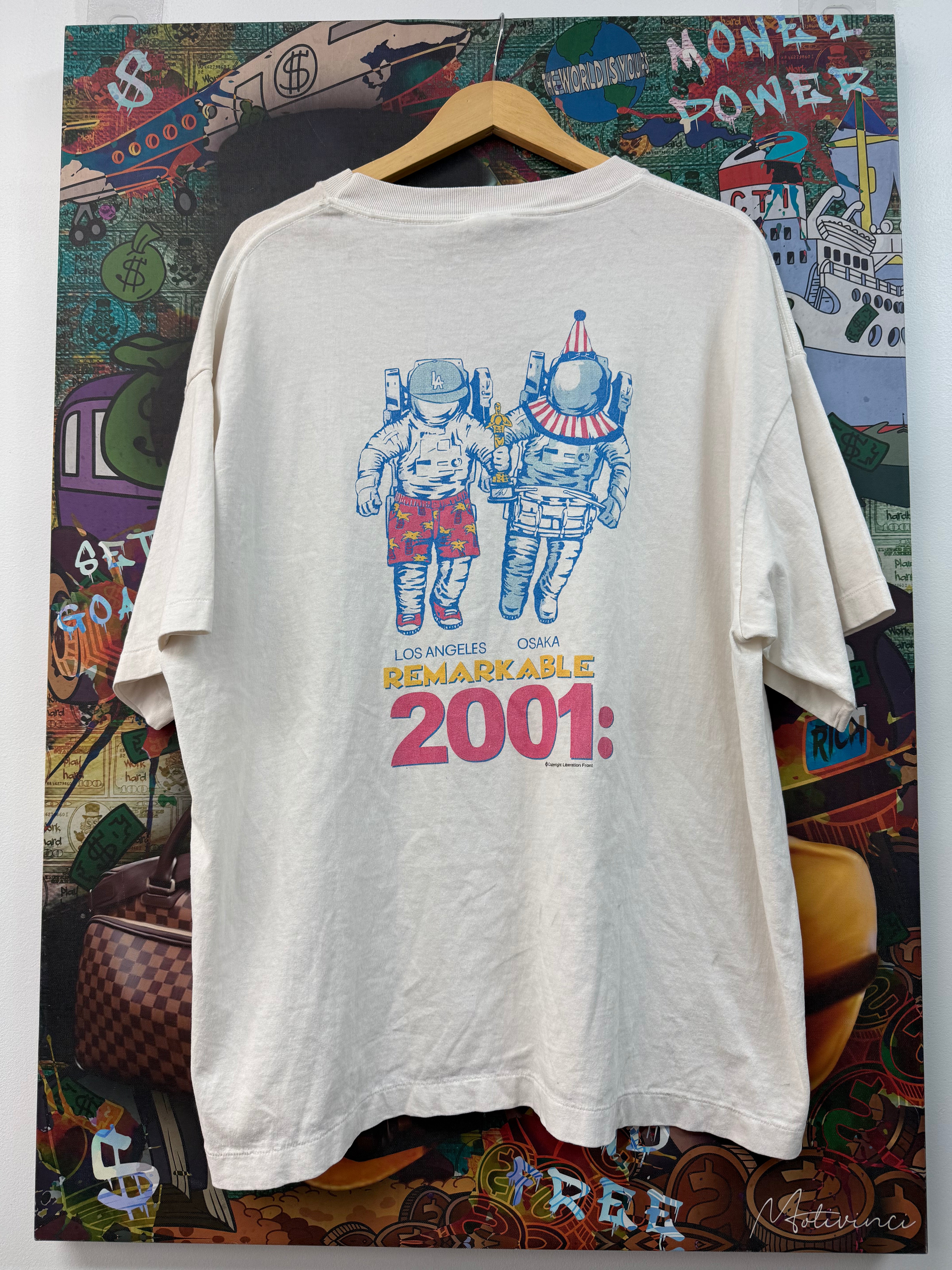 Saint Michael Sean Wotherspoon White Astronaught Tee