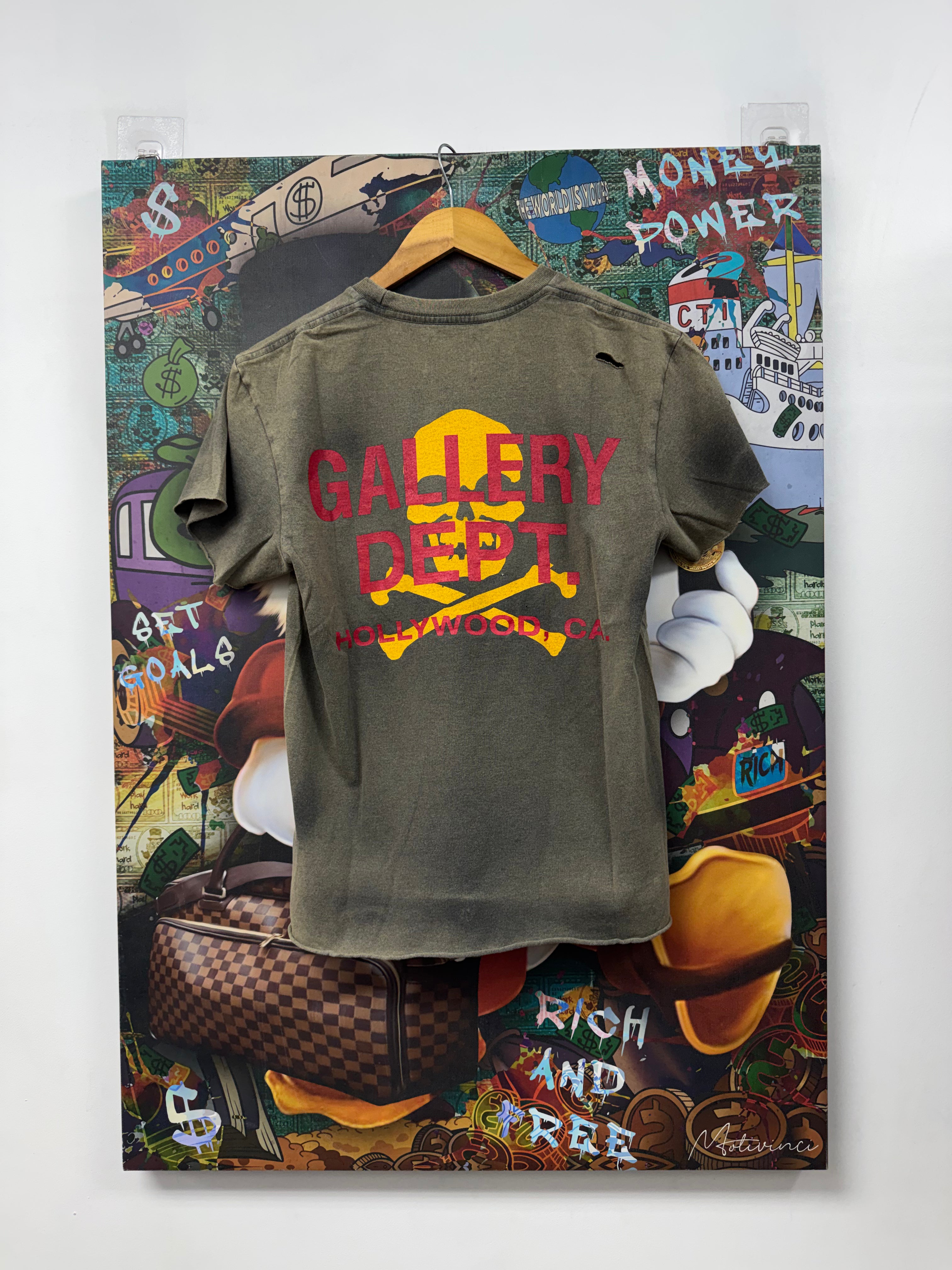 Gallery Dept Sunfaded Skull Tee
