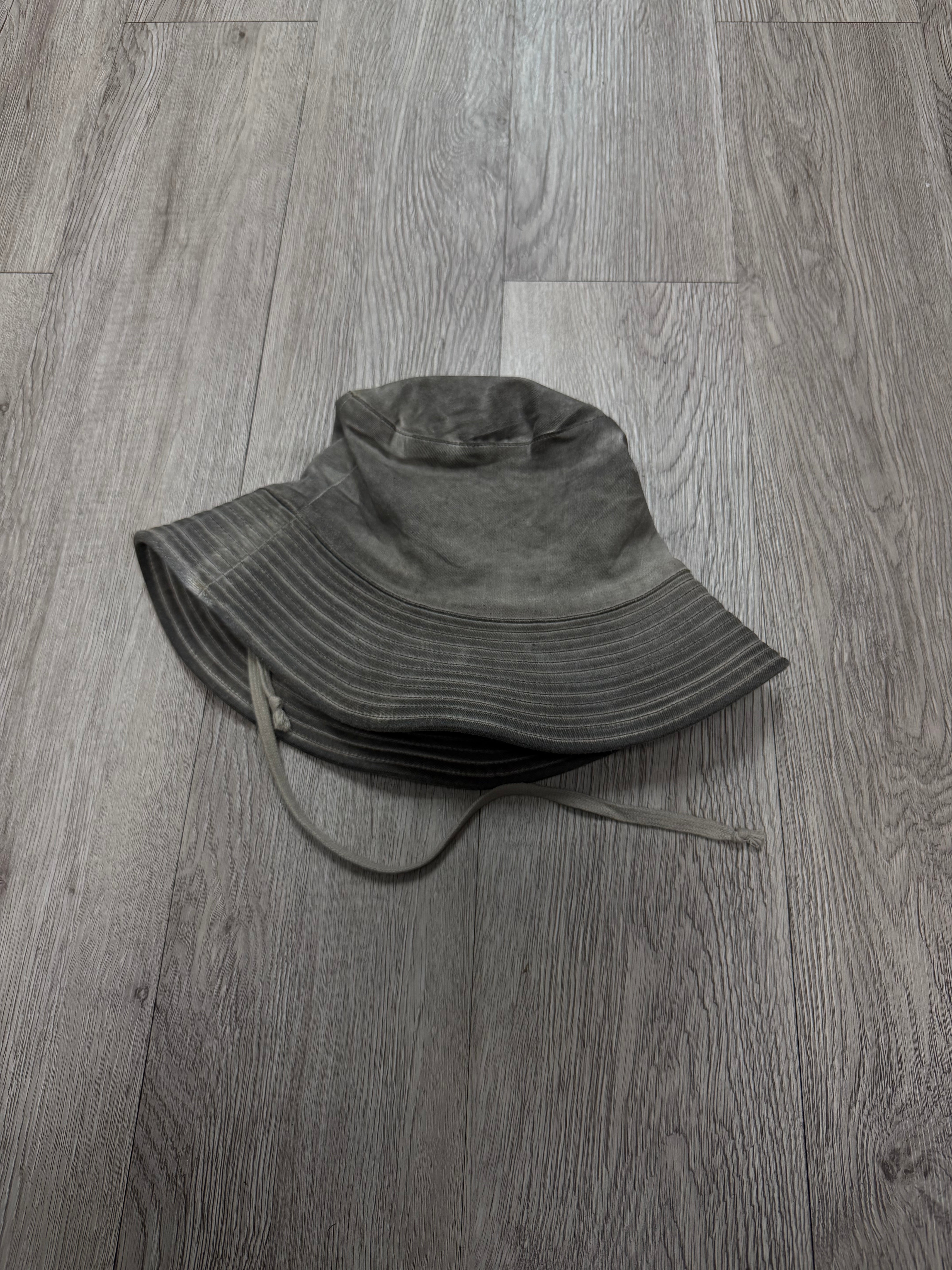 Rick Owens Grey Wax Hat