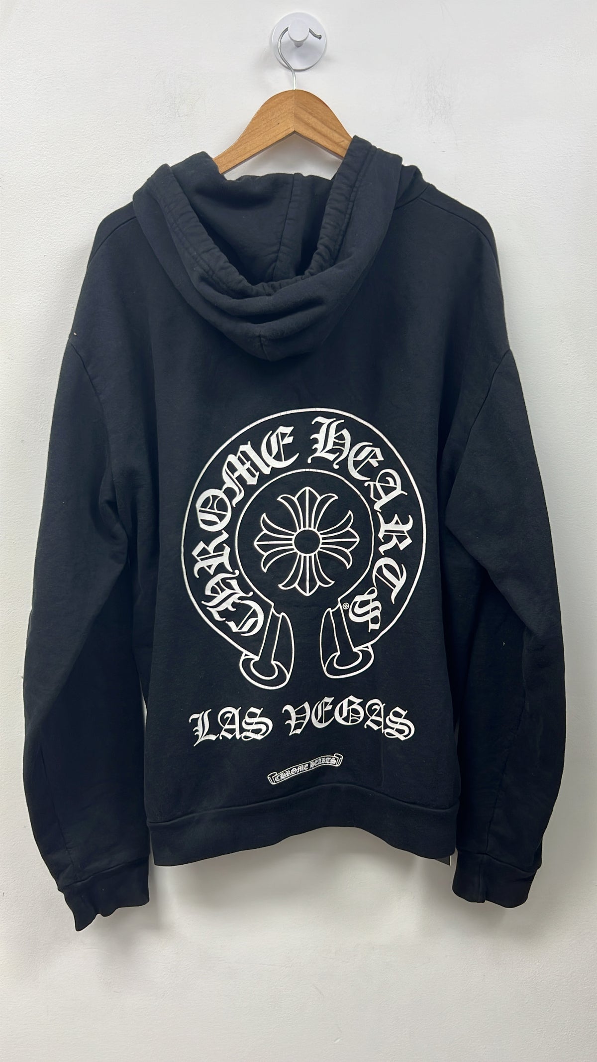 Chrome Hearts Black Las Vegas Horseshoe Pullover Hoodie