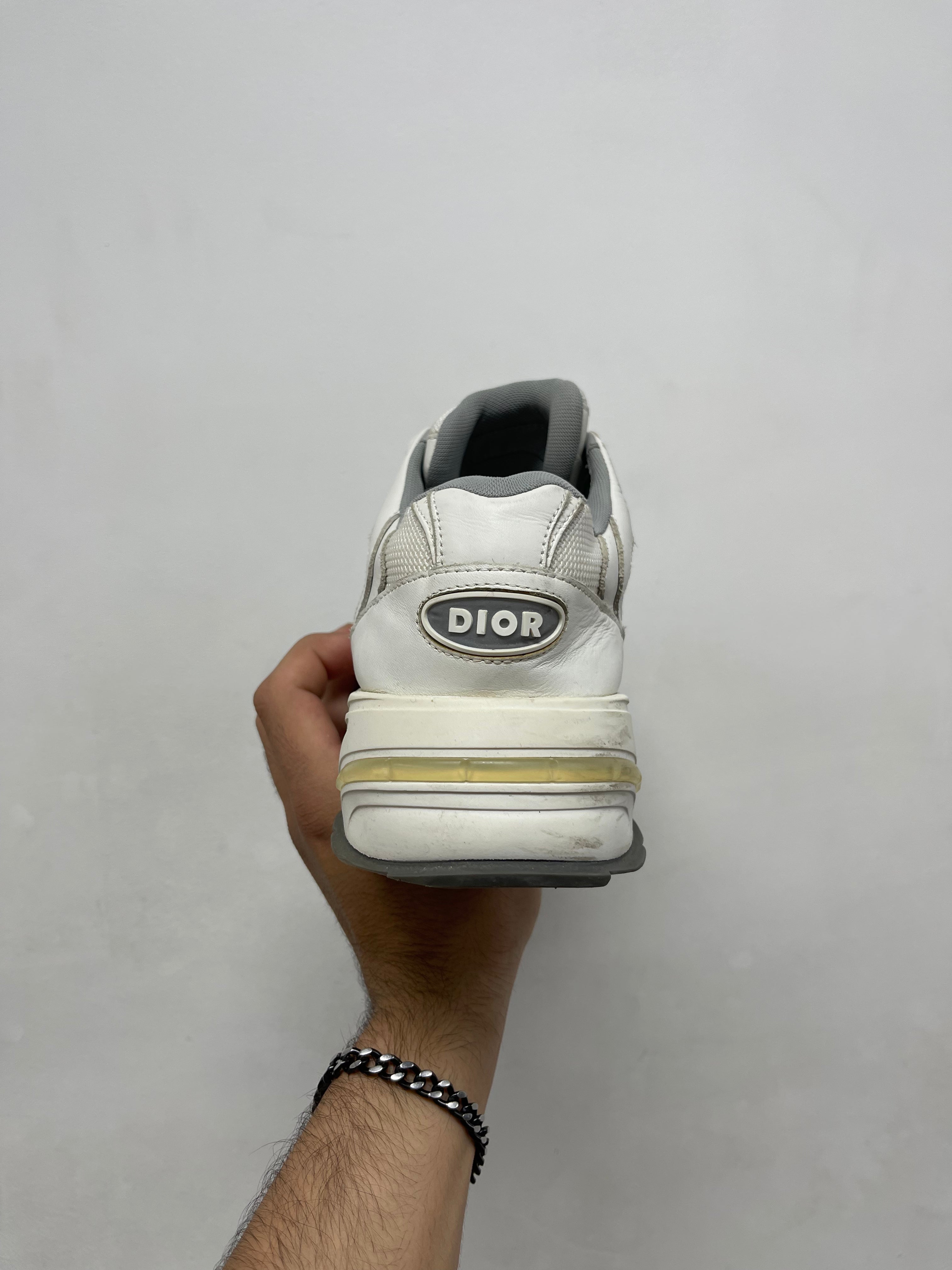 Dior White CD-1 Sneakers