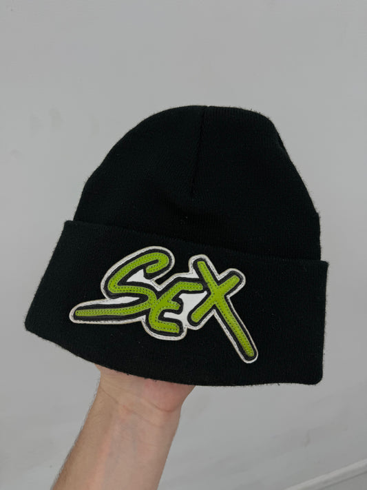 Chrome Hearts Sex Records Beanie Black Used OS N/A