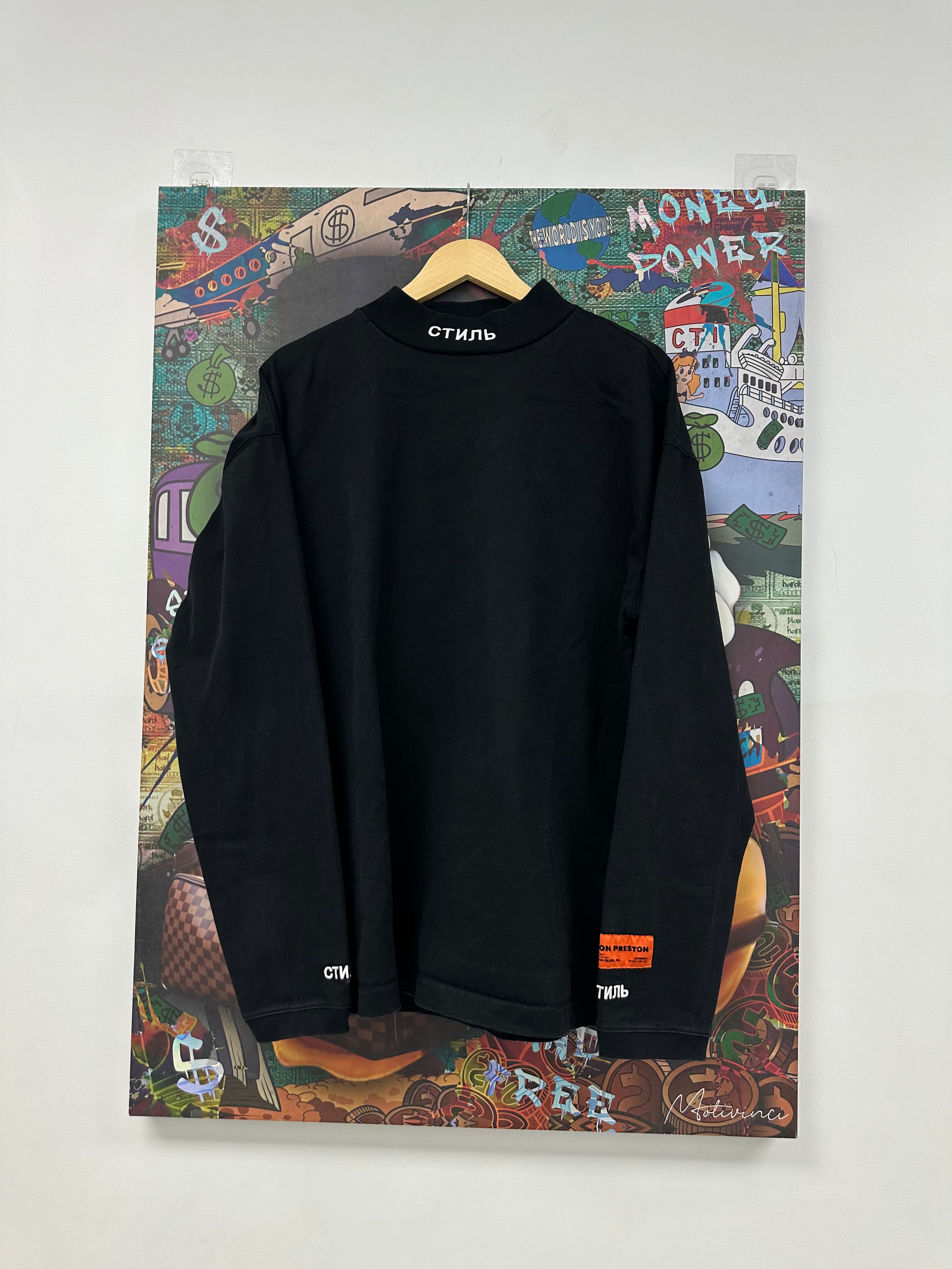 Heron Preston Neck Logo LS Used Large