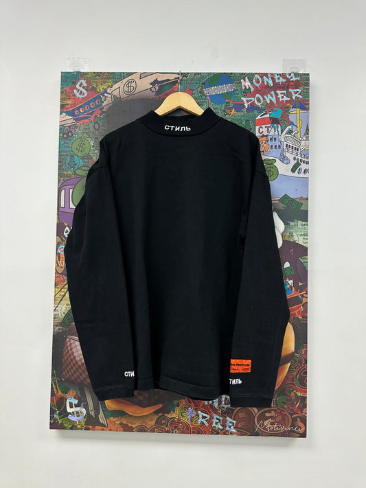 Heron Preston Neck Logo LS Used Large