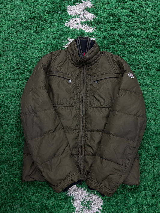 Moncler Puffer Jacket Olive 4 (Large) N/A