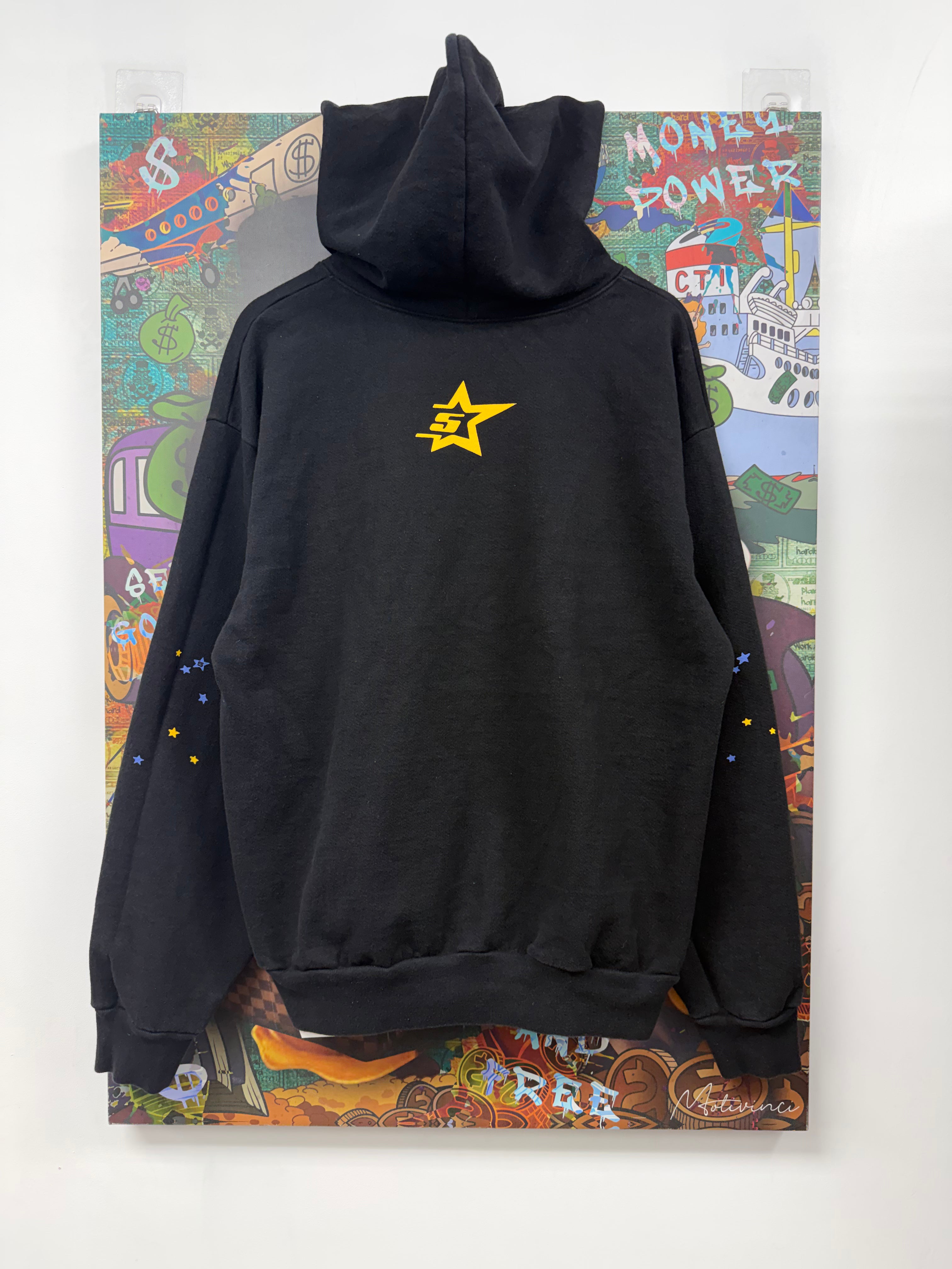 Sp5der Black P*nk Hoodie