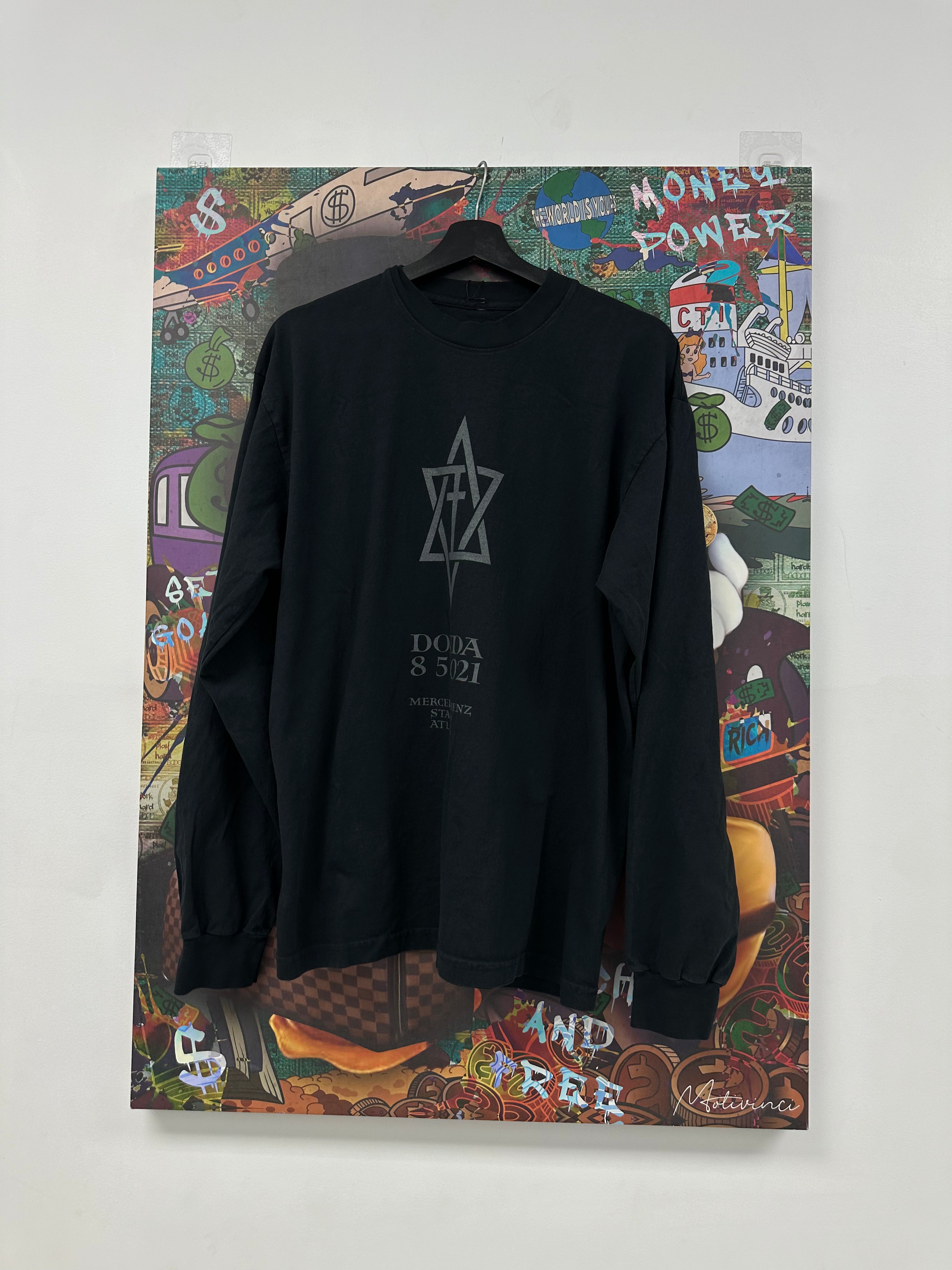 YZY Donda LS Black Used OSFM