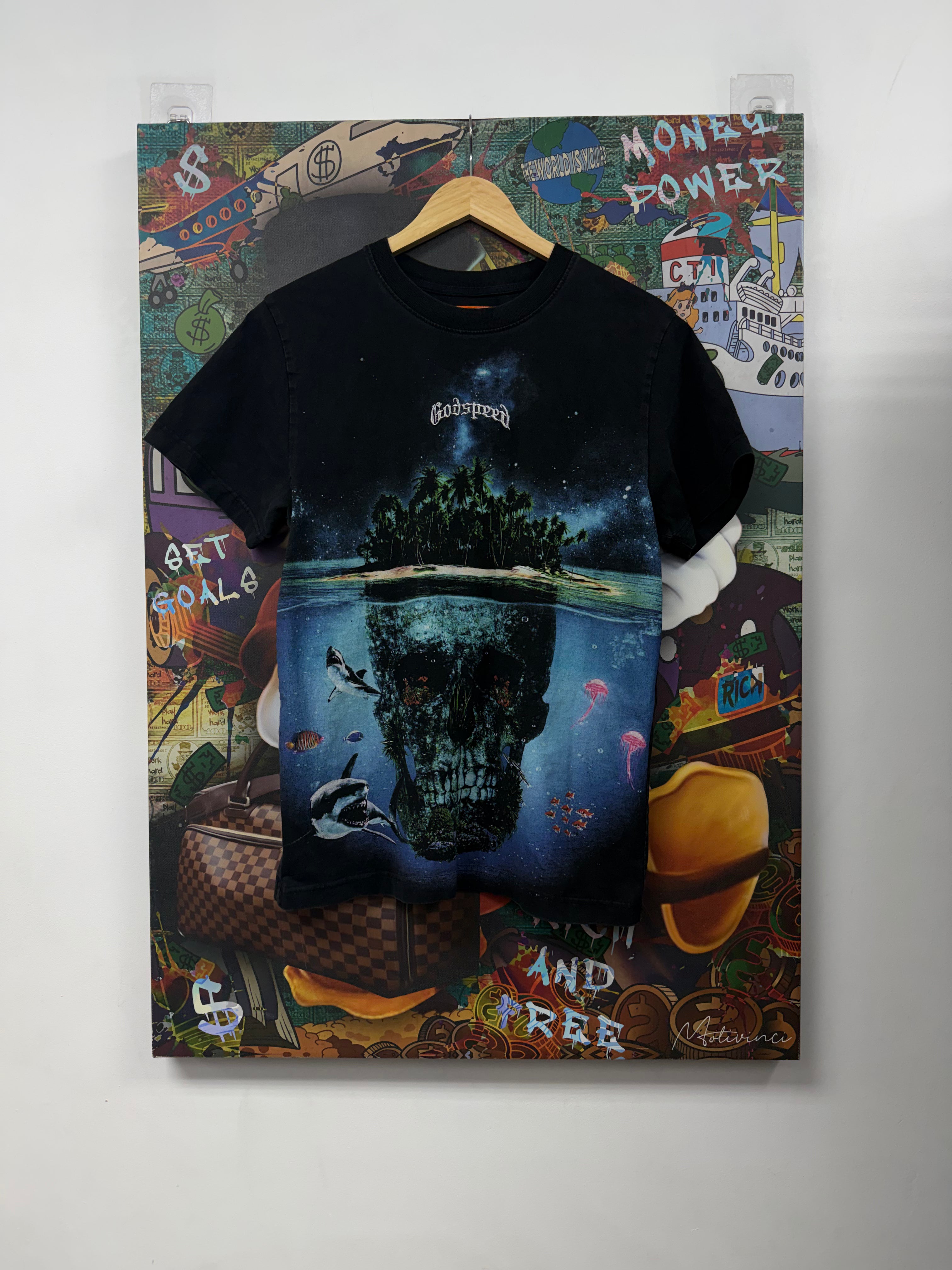 Godspeed Black Skull Island Tee