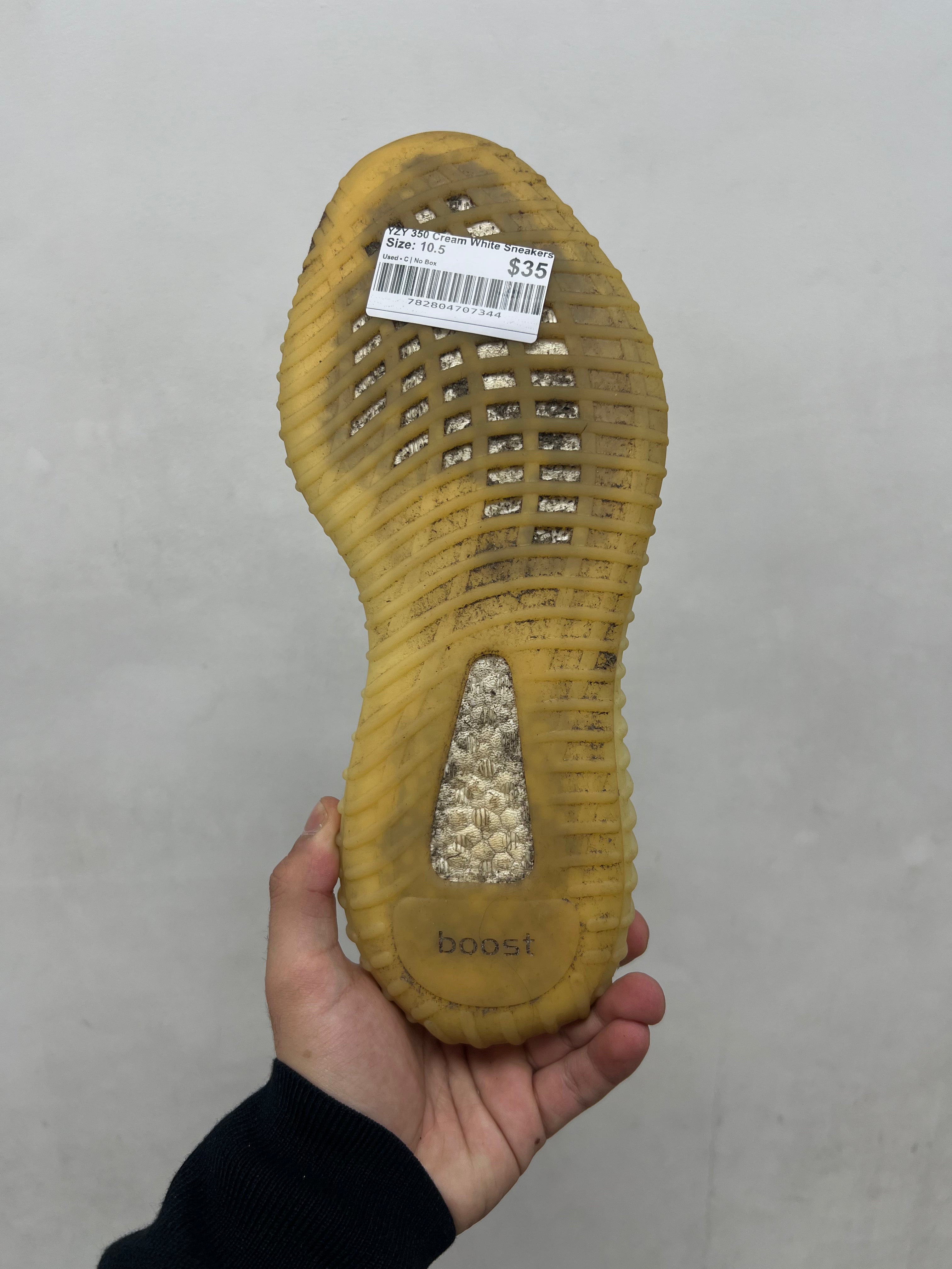 YZY 350 Cream White Sneakers
