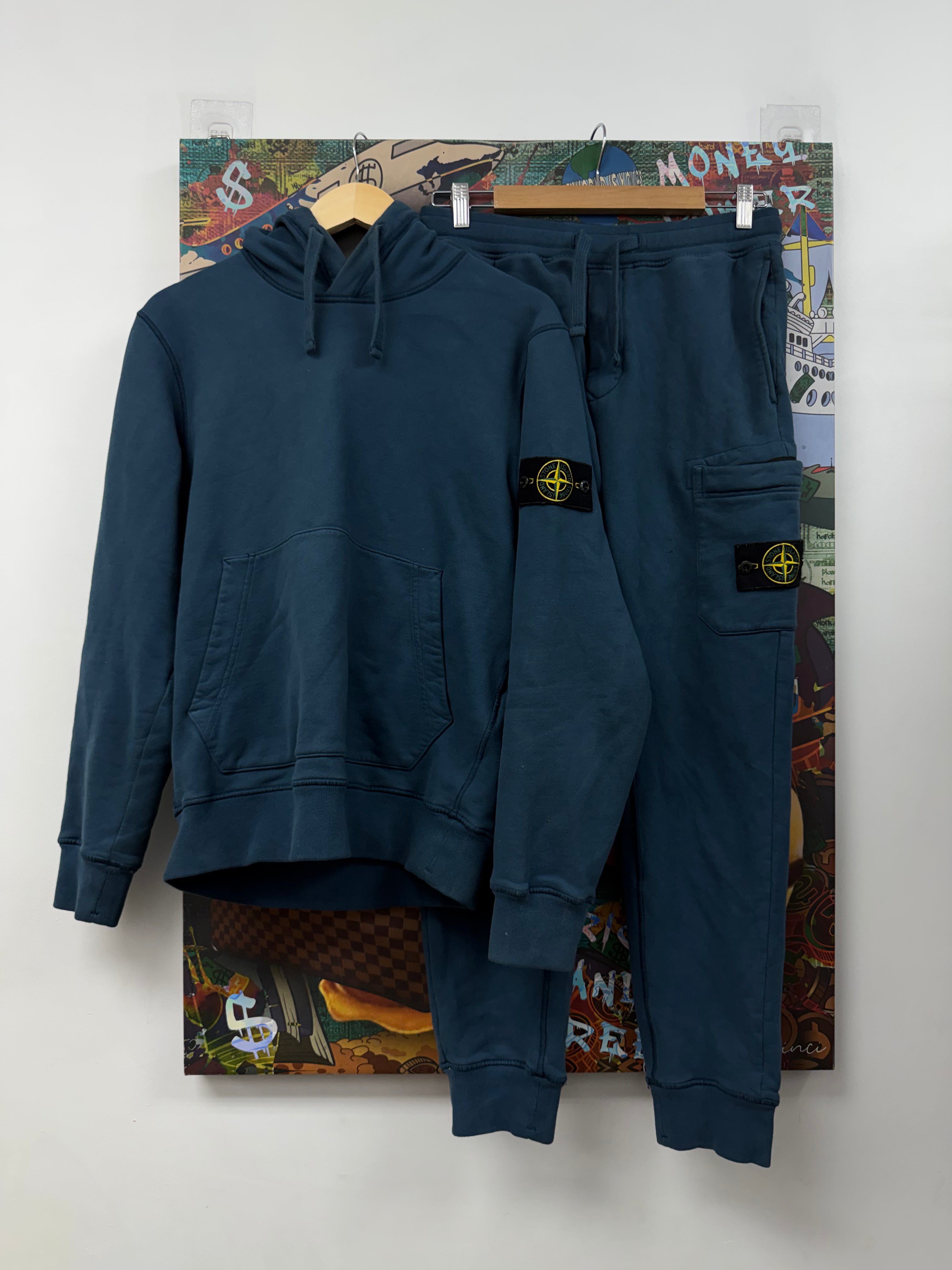 Stone Island Powder Blue Sweatsuit