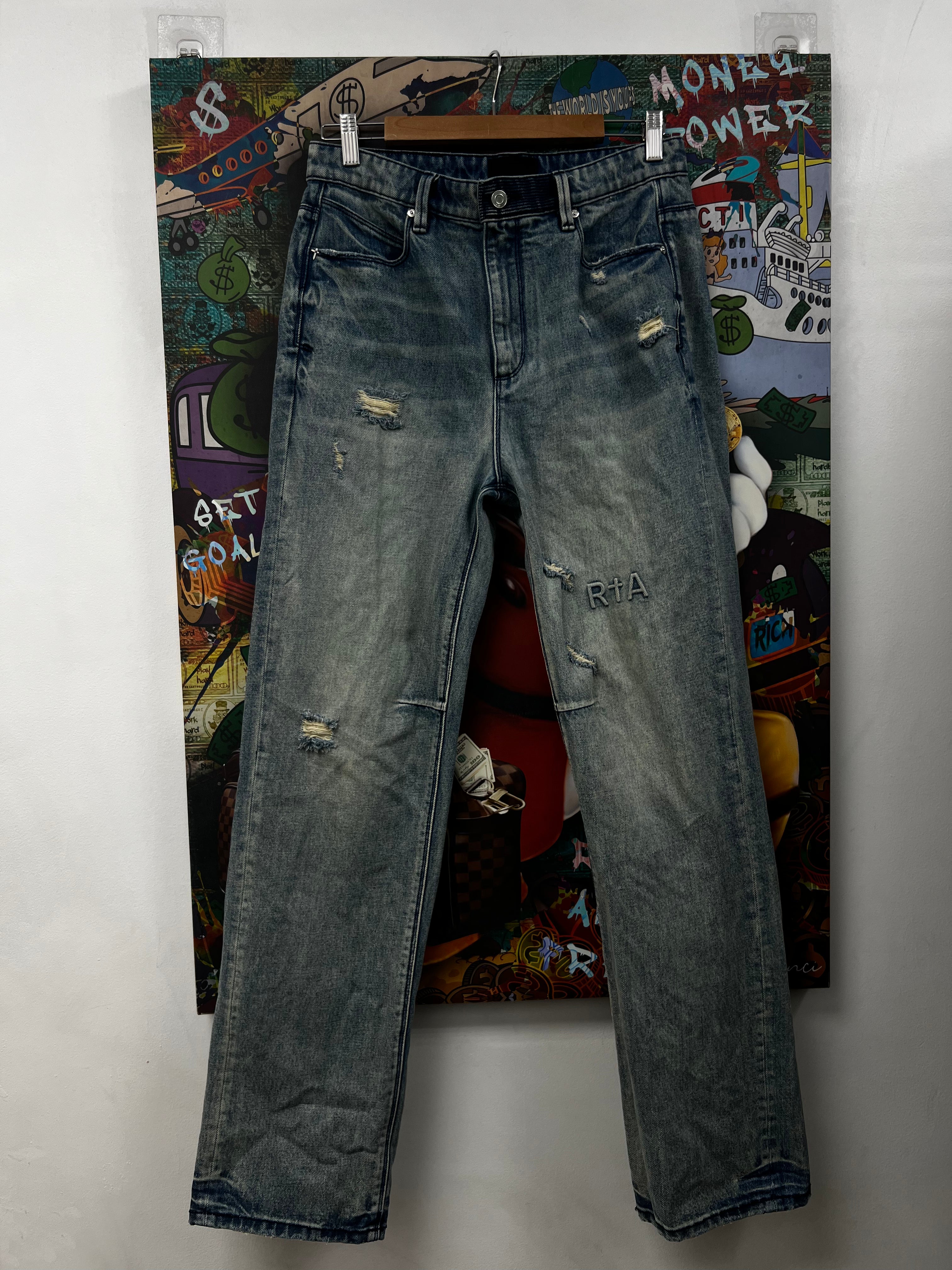 RTA Light Wash Denim Jeans
