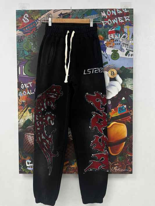 LOST Intricacy Wing Evil Pants Like New Small