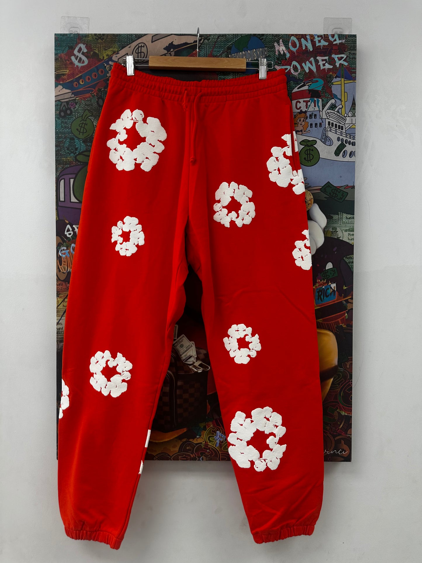 Denim Tears Sweats Orange Like New Medium In Plastic