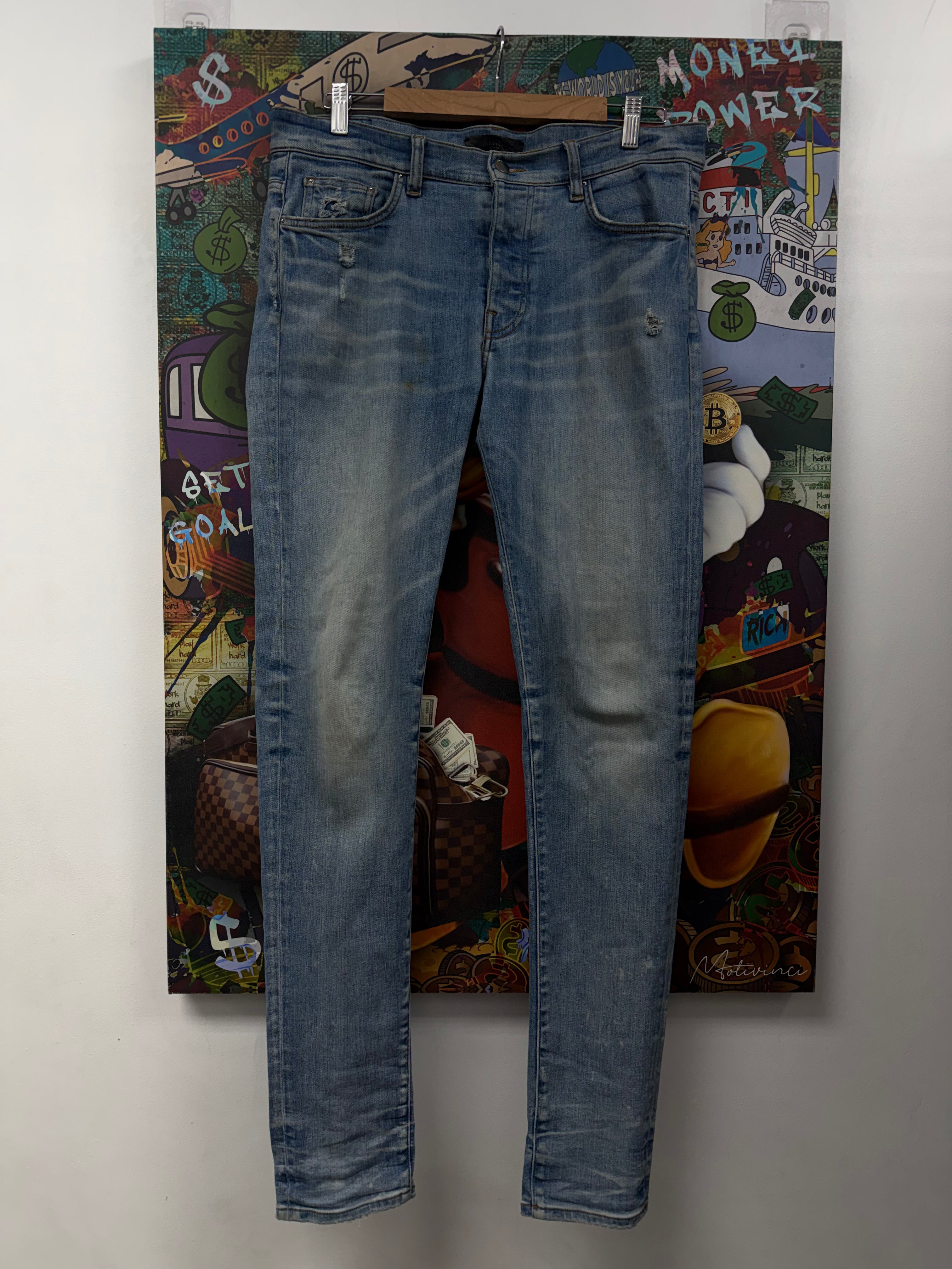 Amiri Plain Thrasher Jeans
