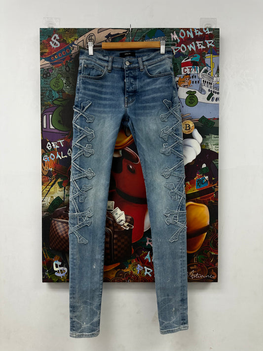 Amiri Denim Bone Jeans Used 29