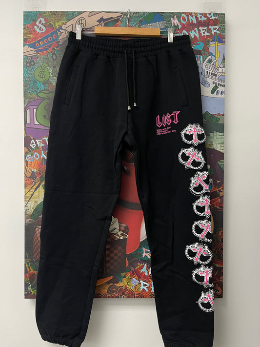 Lost Intricacy Pink Mitt Sweats New
