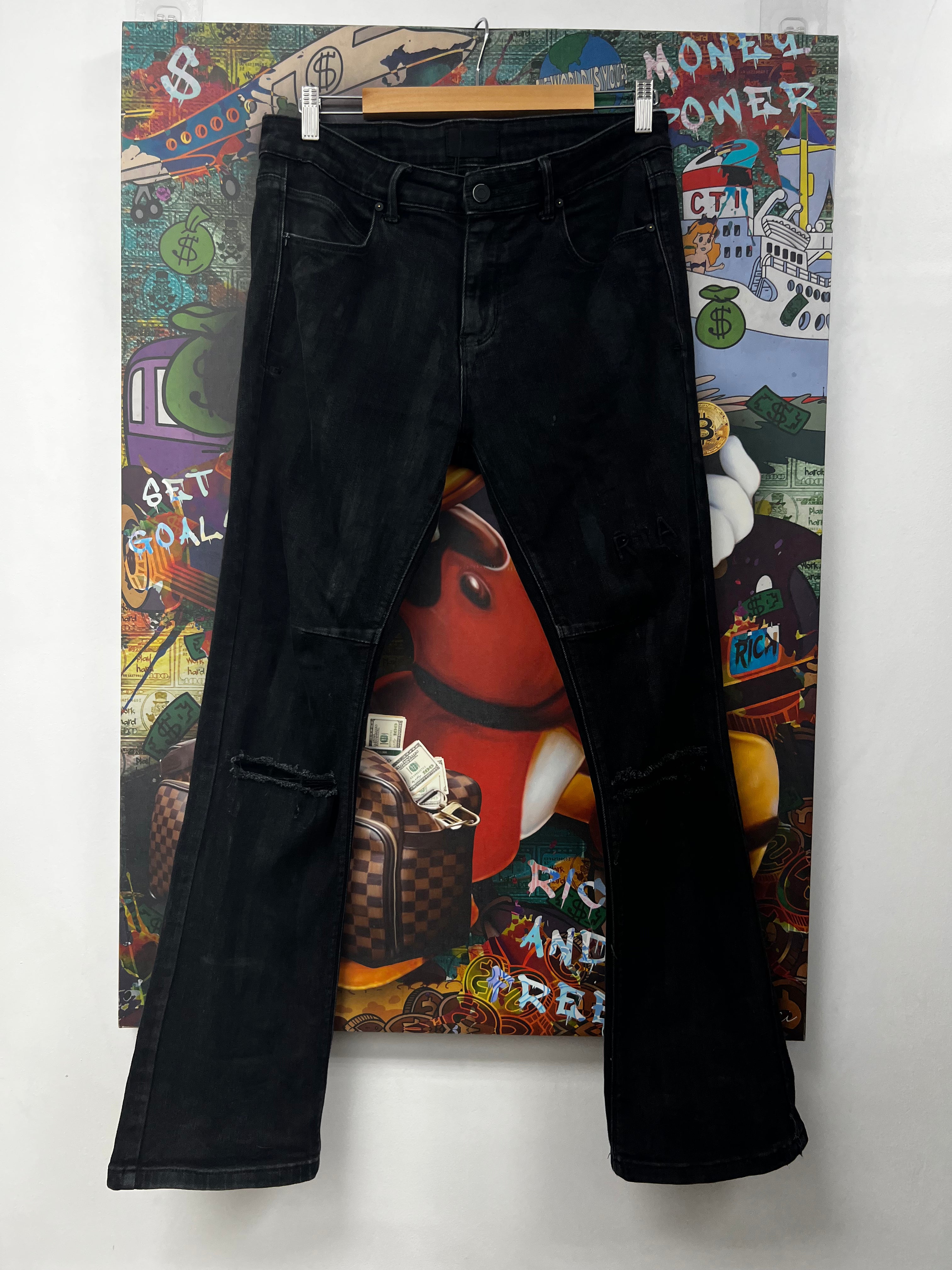 RTA Grey Denim Jeans