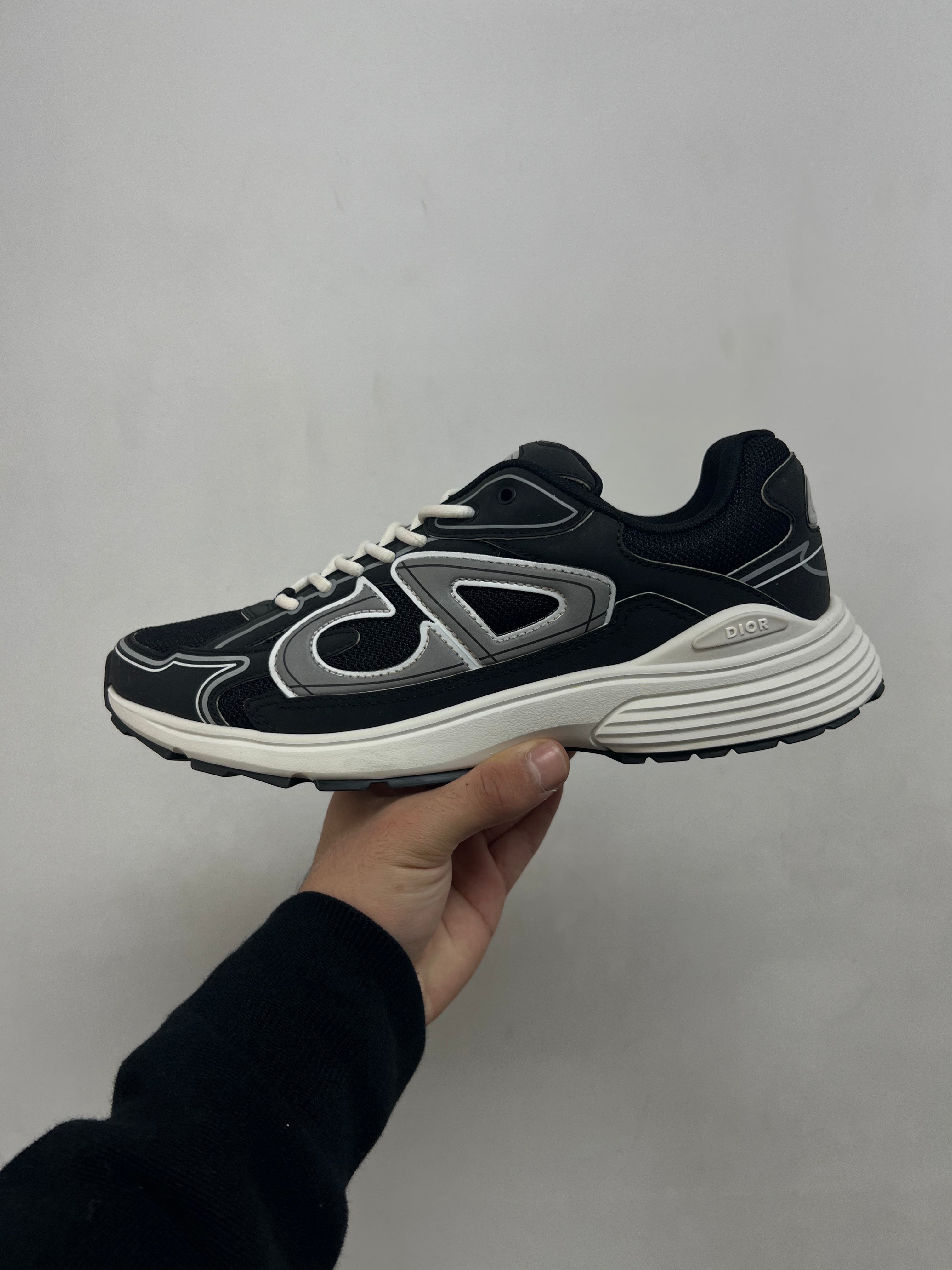 Dior Black Silver B30 Sneakers