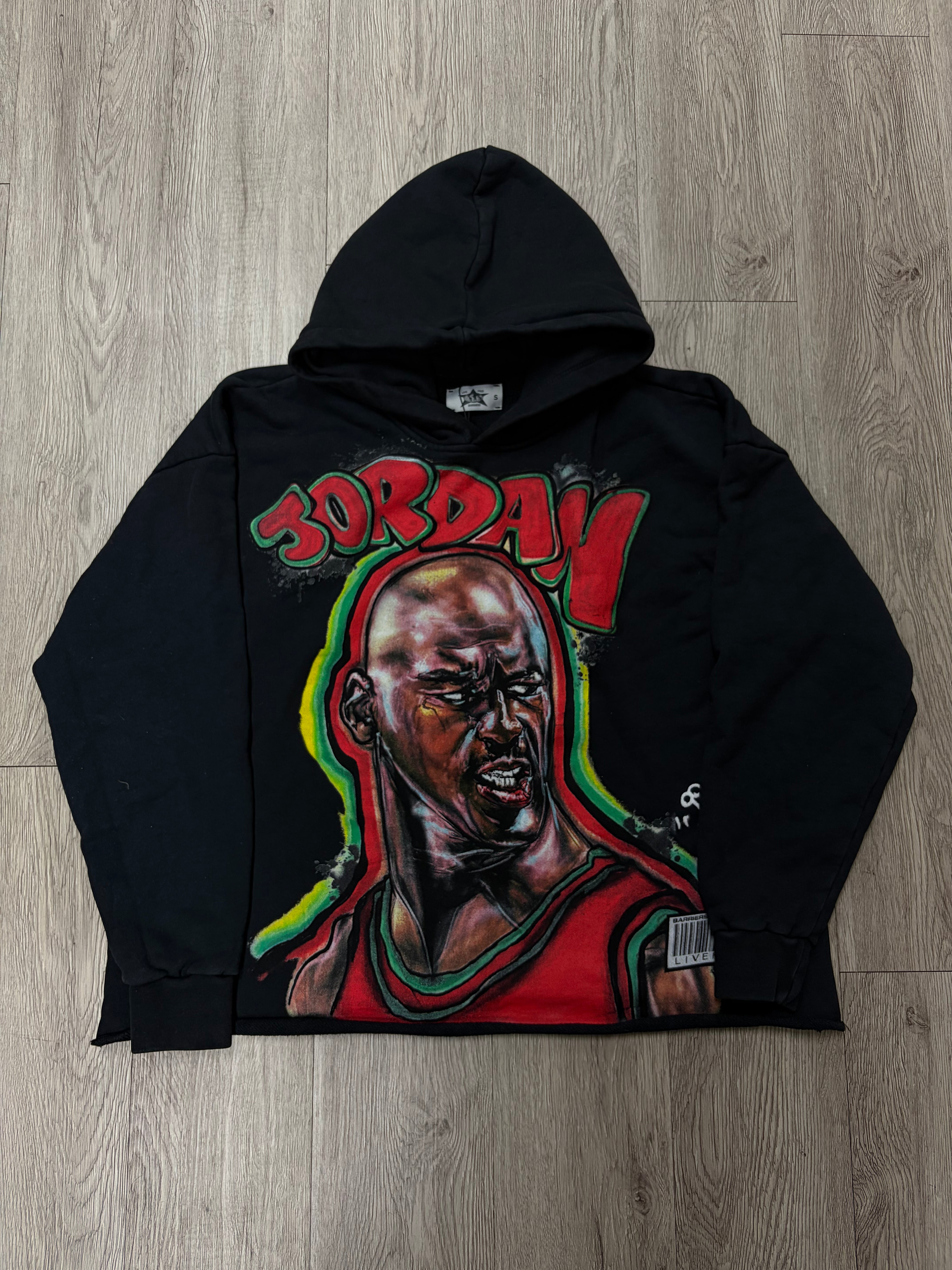 Barriers Black Jordan Hoodie